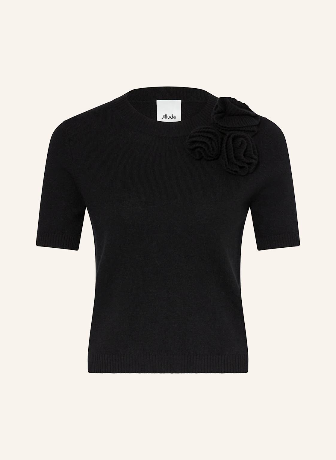 Allude Strickshirt Mit Cashmere schwarz von allude