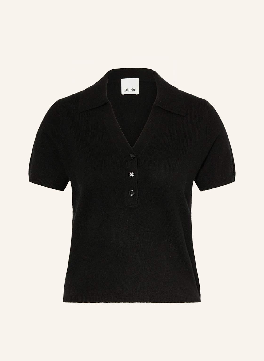 Allude Strickshirt Mit Cashmere schwarz von allude