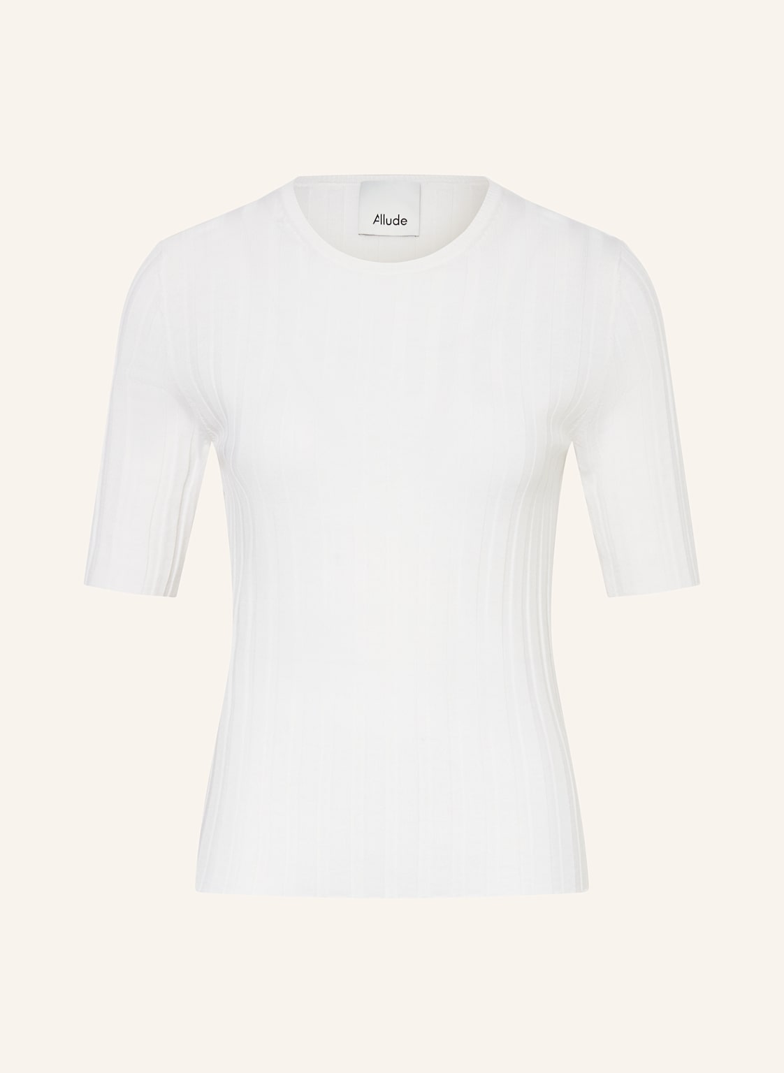 Allude T-Shirt weiss von allude