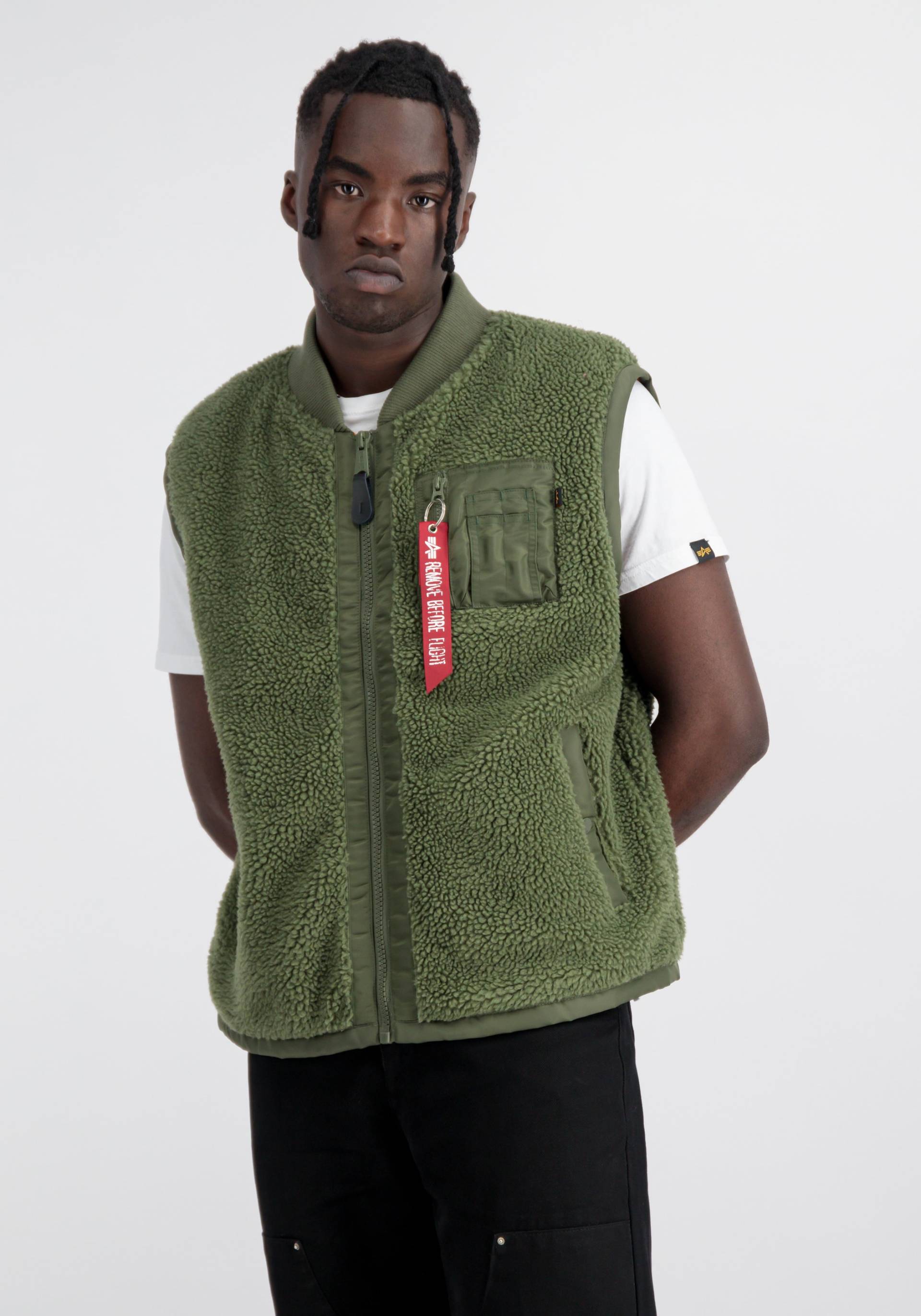 Alpha Industries Blouson »Alpha Industries Men - Vests Teddy Vest« Alpha Industries Blouson »Alpha Industries Men - Vests Teddy Vest« von alpha industries