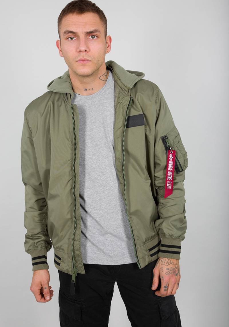 Alpha Industries Bomberjacke »Alpha Industries Men - Bomber Jackets MA-1 TT Hood Defense« von alpha industries