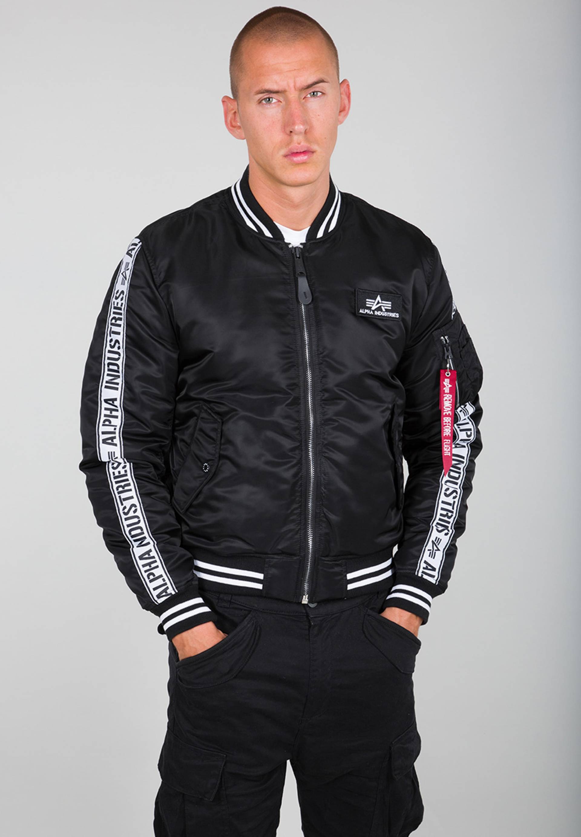 Alpha Industries Bomberjacke »Alpha Industries Men - Bomber Jackets MA-1 AI-Tape« von alpha industries