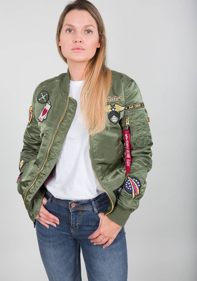 Alpha Industries Bomberjacke »Alpha Industries Women - Bomber Jackets MA-1 Custom Wmn« von alpha industries