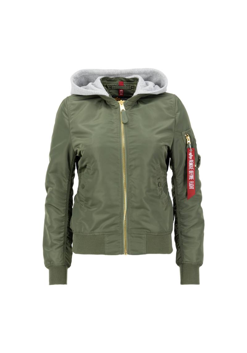 Alpha Industries Bomberjacke »Alpha Industries Women - Bomber Jackets MA-1 Hooded Women« von alpha industries