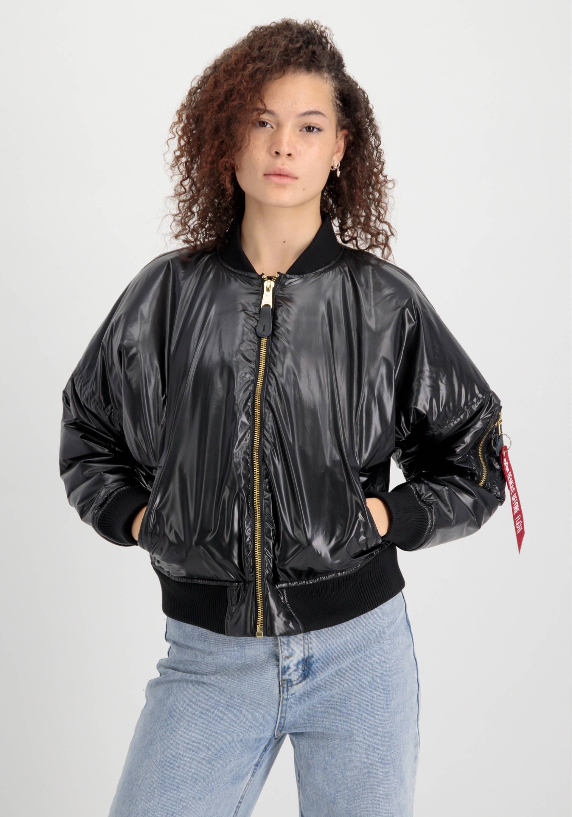 Alpha Industries Bomberjacke »Alpha Industries Women - Bomber Jackets MA-1 OS Metallic Wmn« von alpha industries