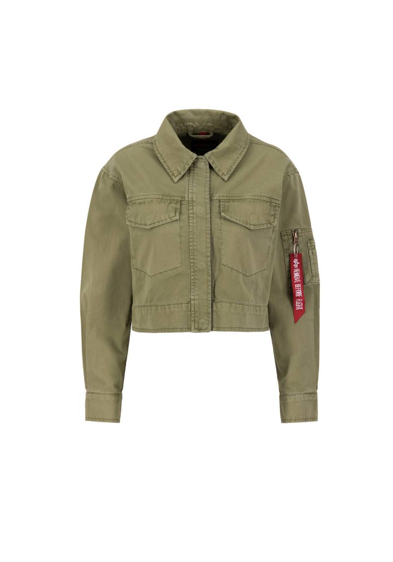 Alpha Industries Bomberjacke »Alpha Industries Women - Bomber Jackets Deck Jacket Cropped Wmn« von alpha industries