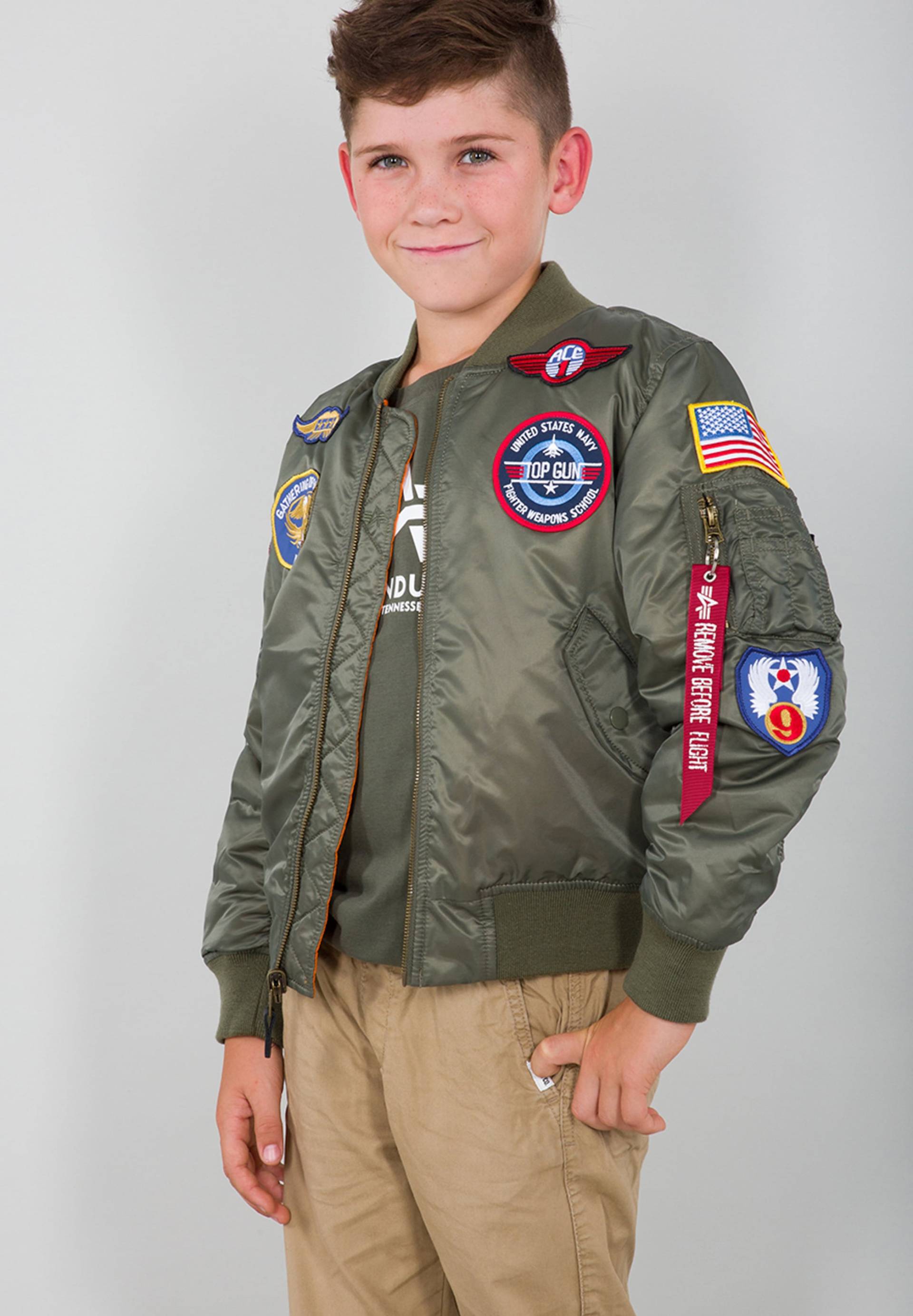 Alpha Industries Bomberjacke »Alpha Industries Kids - Bomber Jackets MA-1 Patch Kids« von alpha industries