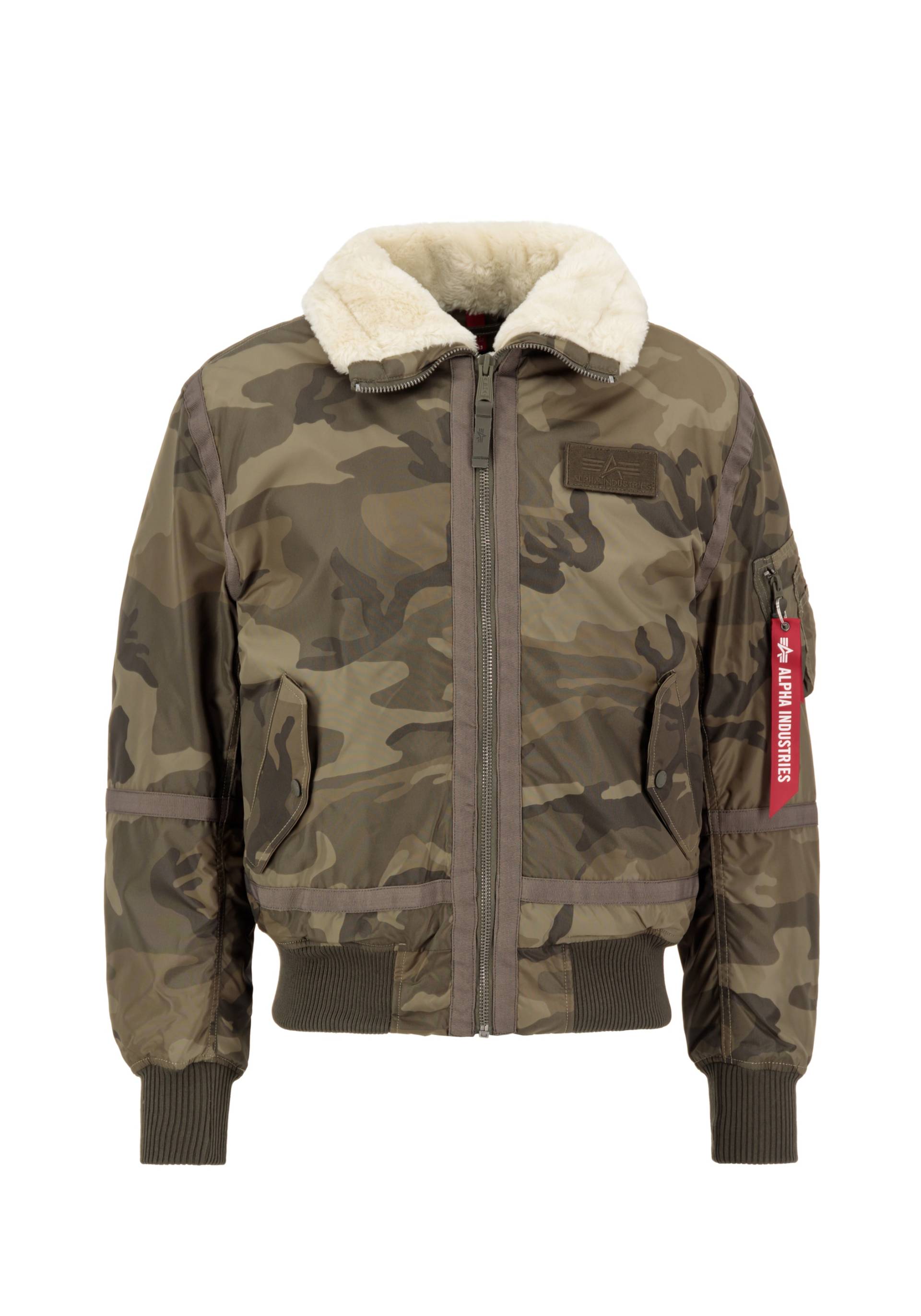 Alpha Industries Bomberjacke »Alpha Industries Men - Bomber Jackets B15-3 TT Camo« von alpha industries