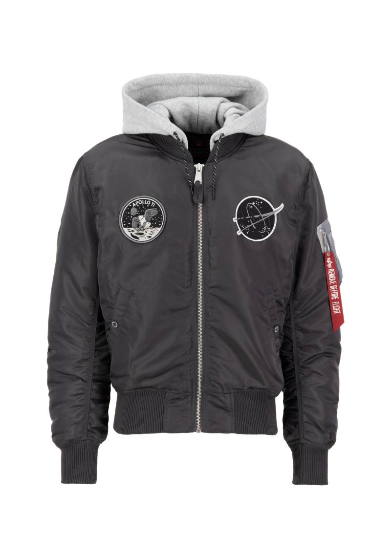 Alpha Industries Bomberjacke »Alpha Industries Men - Bomber Jackets MA-1 VF Hood Dark Side« von alpha industries