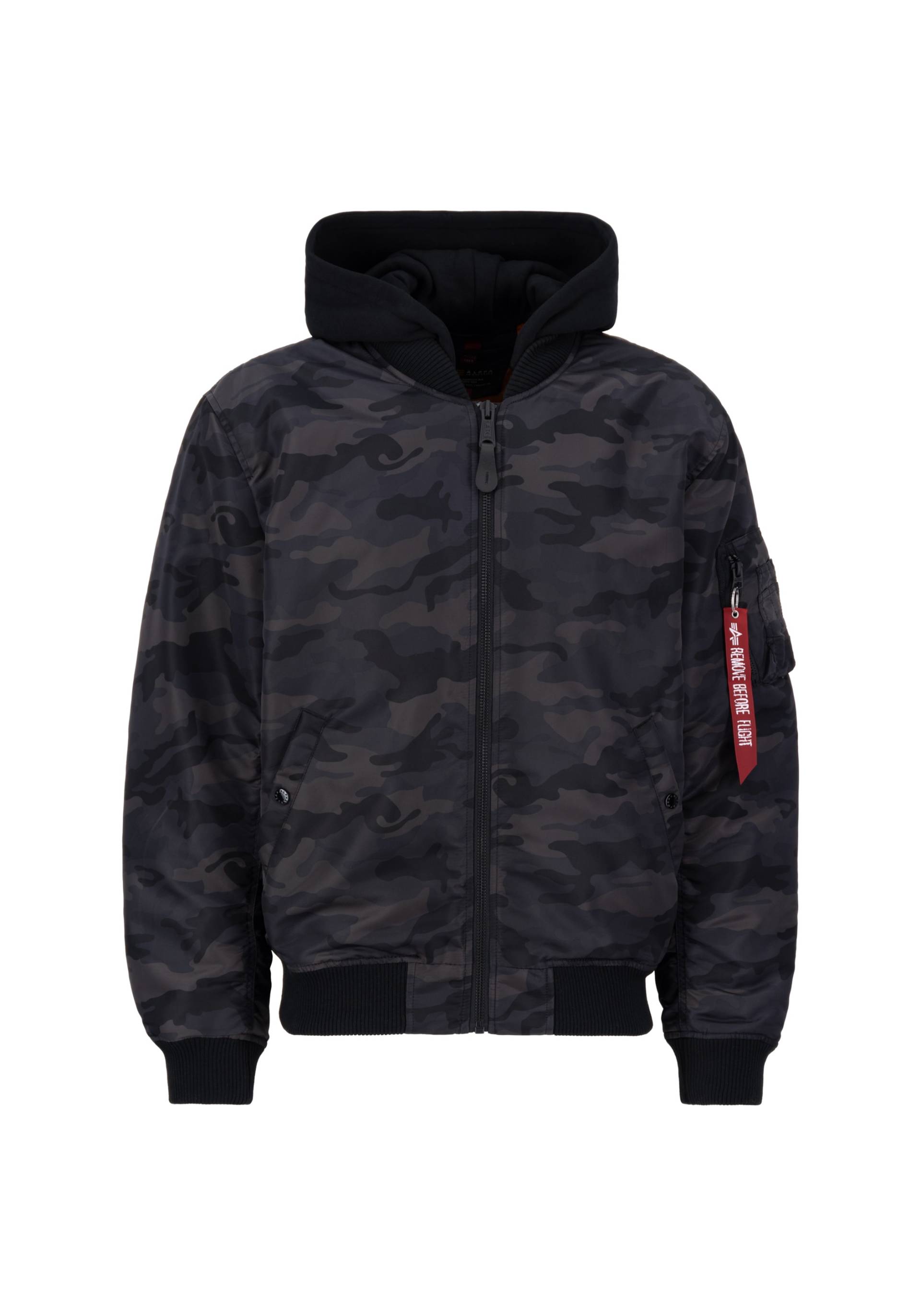 Alpha Industries Bomberjacke »Alpha Industries Men - Bomber Jackets MA-1 ZH Back EMB Camo« von alpha industries