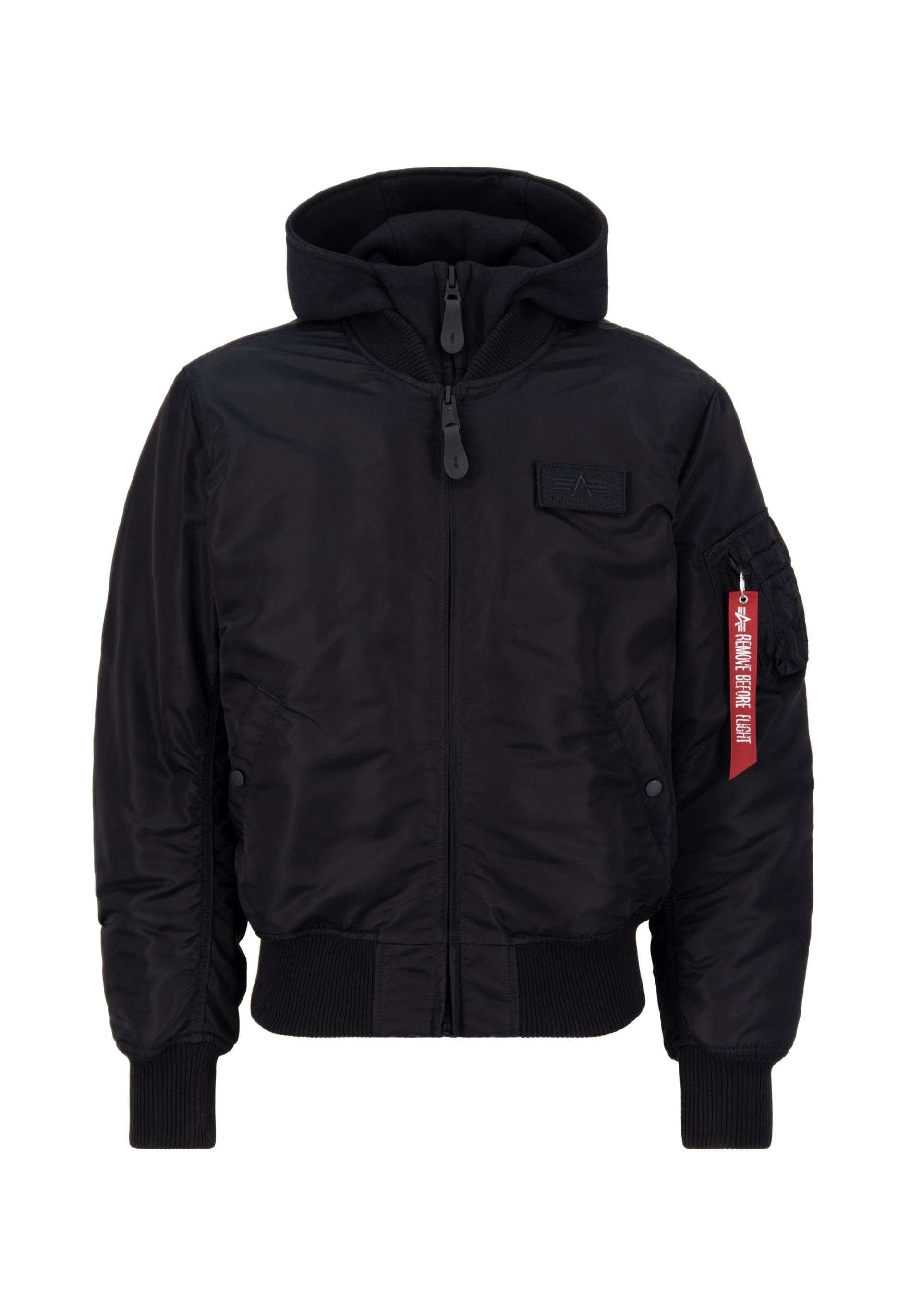 Alpha Industries Bomberjacke »Alpha Industries Men - Bomber Jackets MA-1 Zip Hood Back Print« von alpha industries