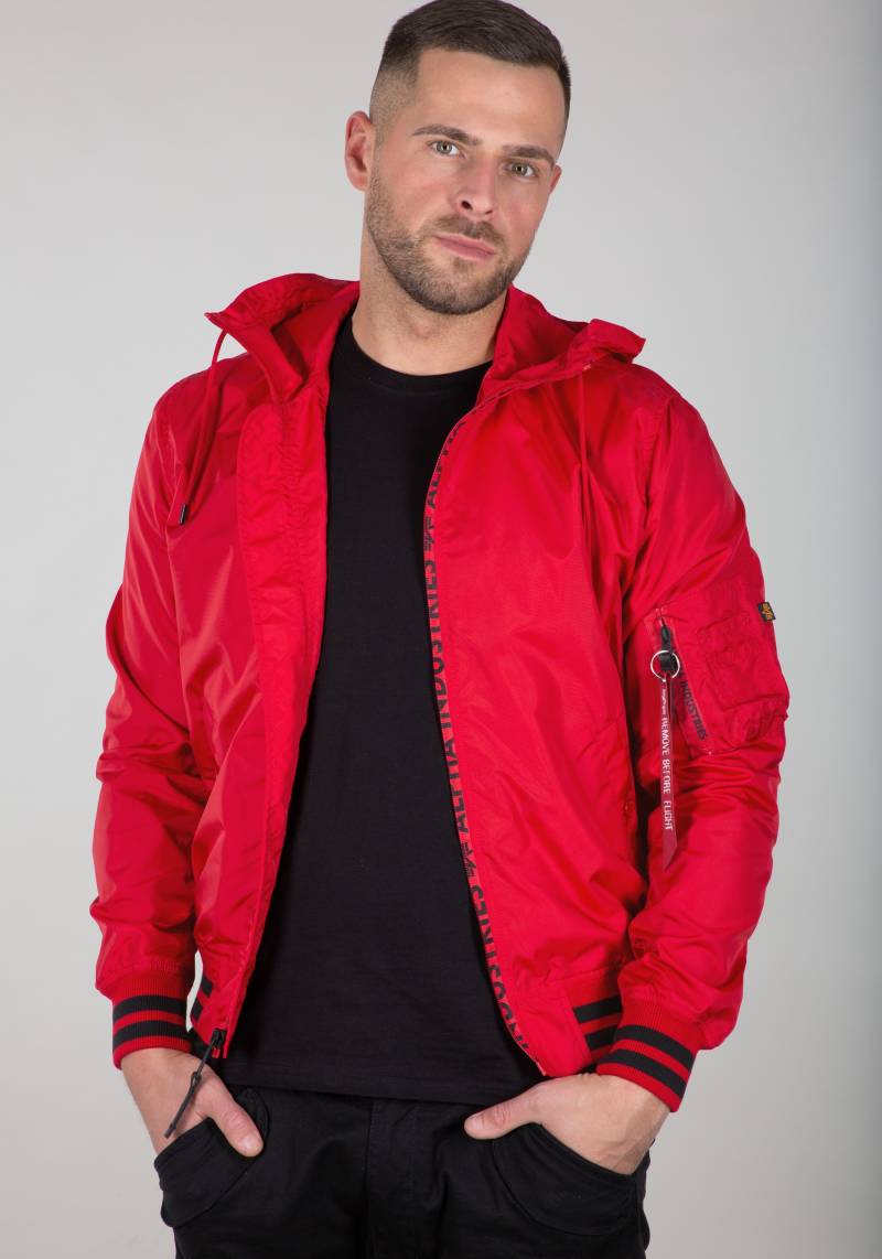 Alpha Industries Bomberjacke »Alpha Industries Men - Bomber Jackets MA-1 LW Hooded PZ« von alpha industries