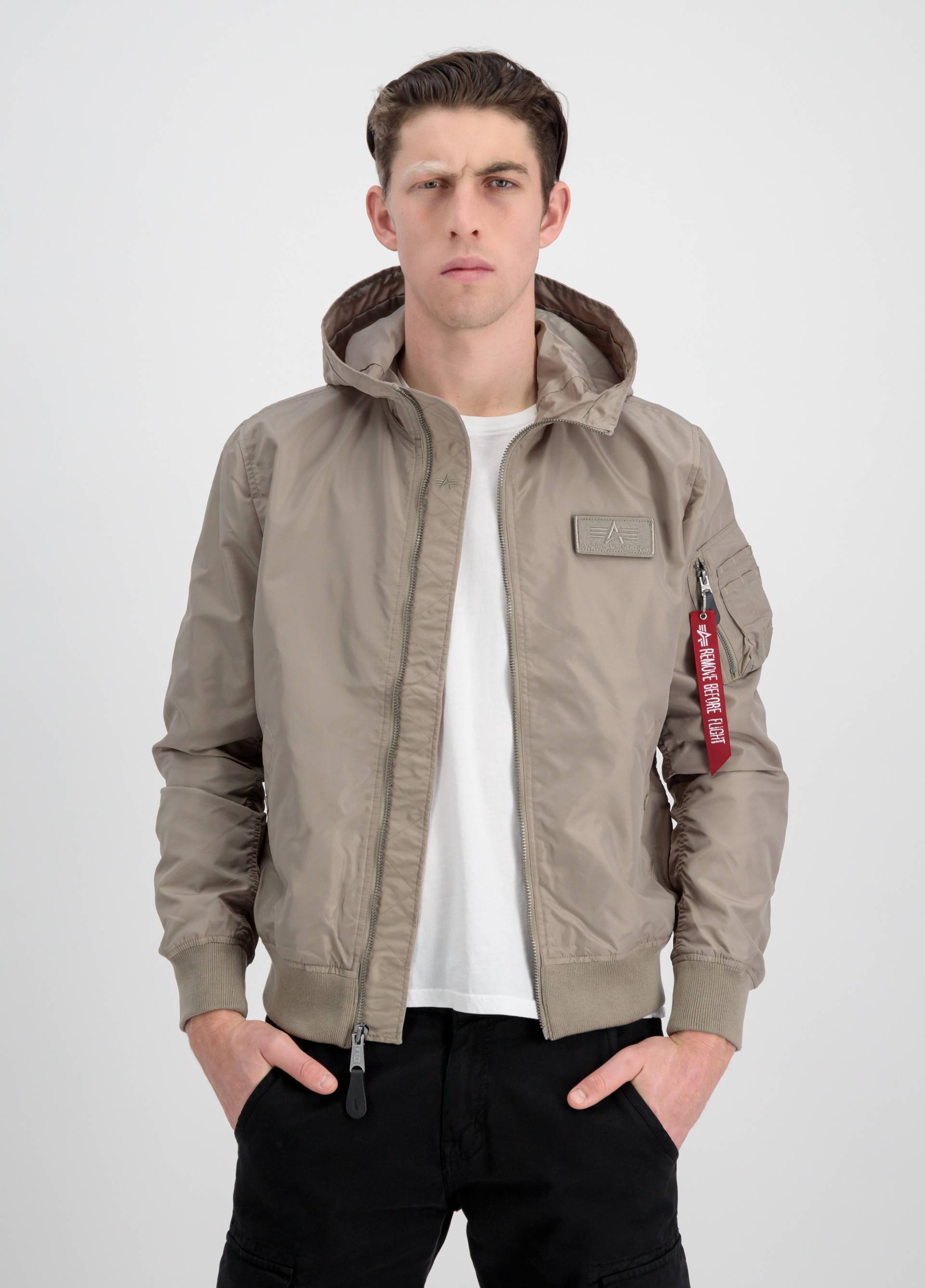 Alpha Industries Bomberjacke »Alpha Industries Men - Bomber Jackets MA-1 LW Hooded« von alpha industries