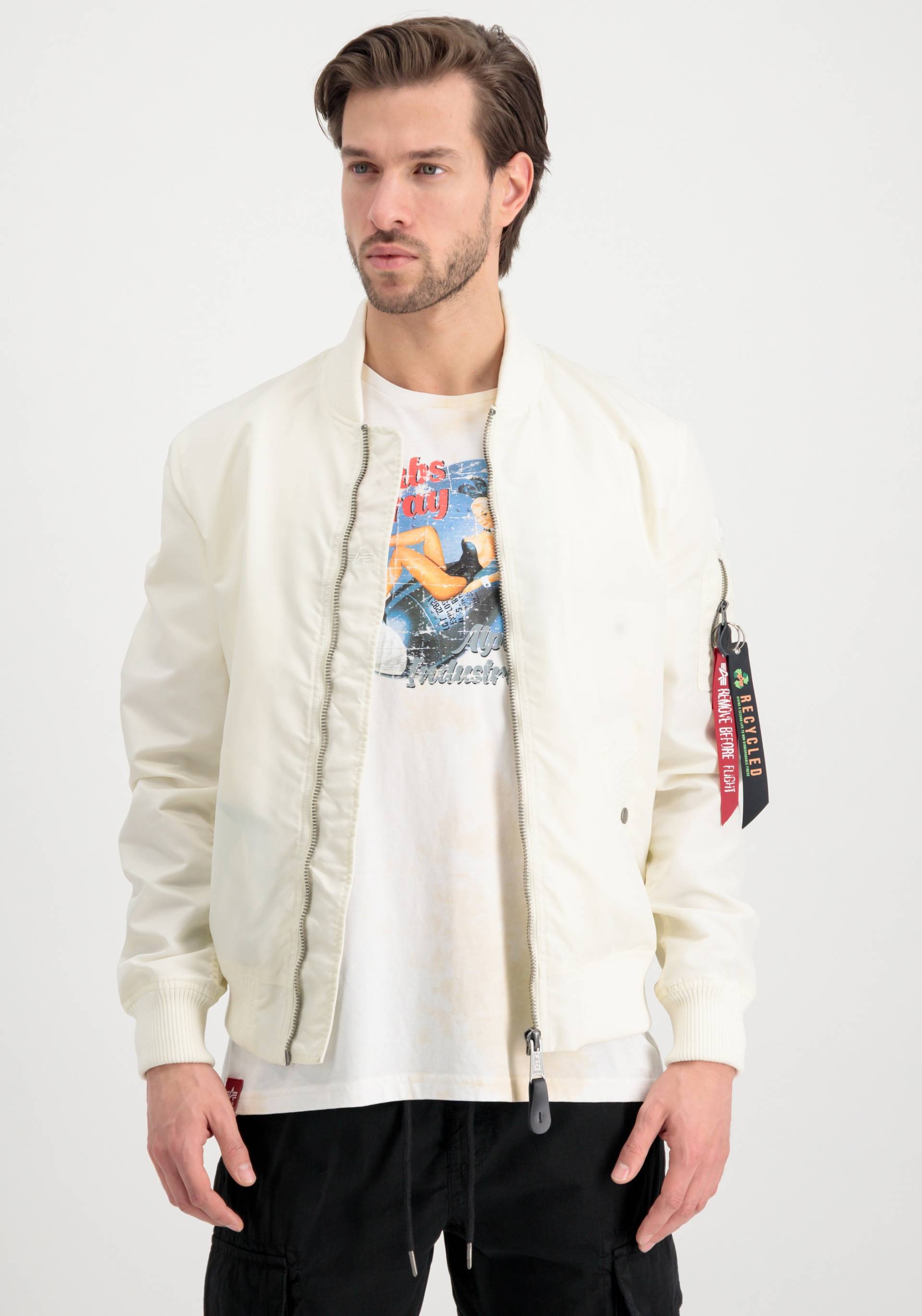 Alpha Industries Bomberjacke »Alpha Industries Men - Bomber Jackets MA-1 LW Project R« von alpha industries