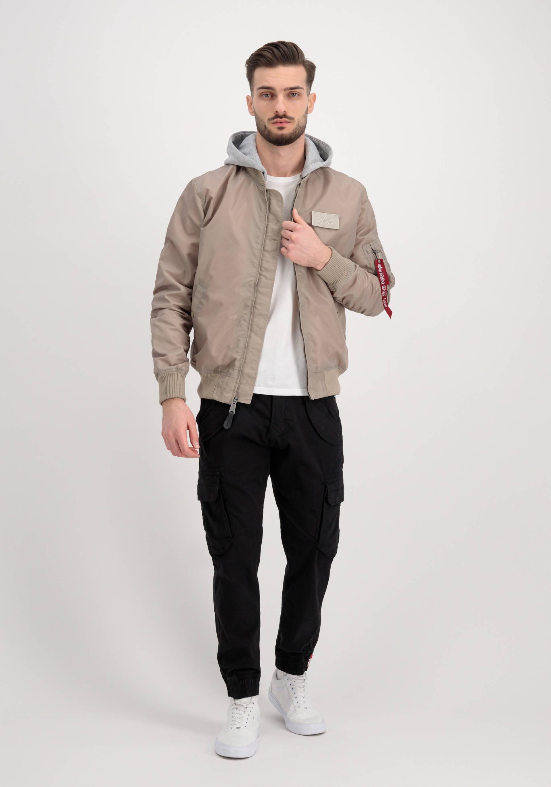 Alpha Industries Bomberjacke »Alpha Industries Men - Bomber Jackets MA-1 TT Hood« von alpha industries