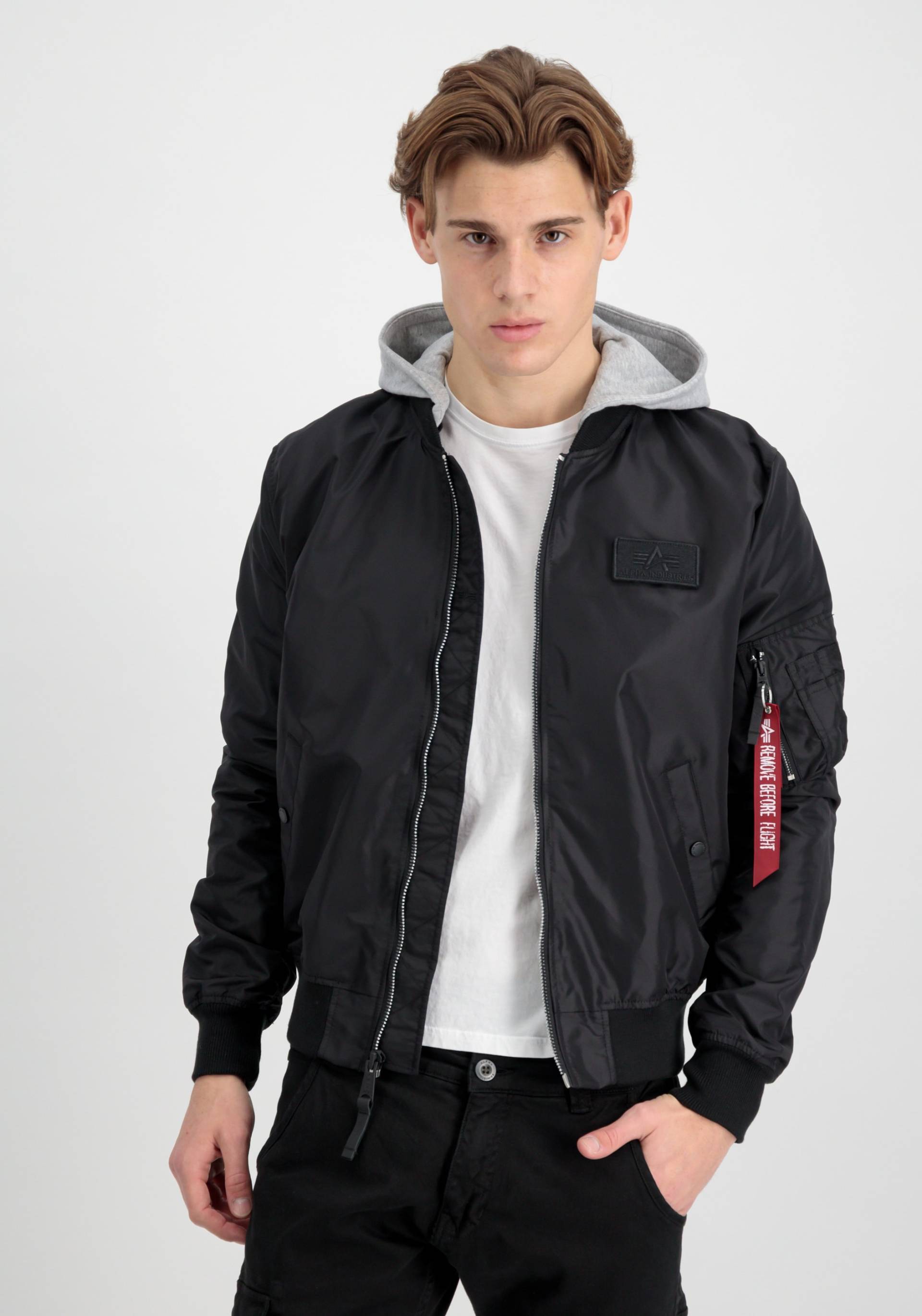 Alpha Industries Bomberjacke »Alpha Industries Men - Bomber Jackets MA-1 TT Hood BP Ref.« von alpha industries