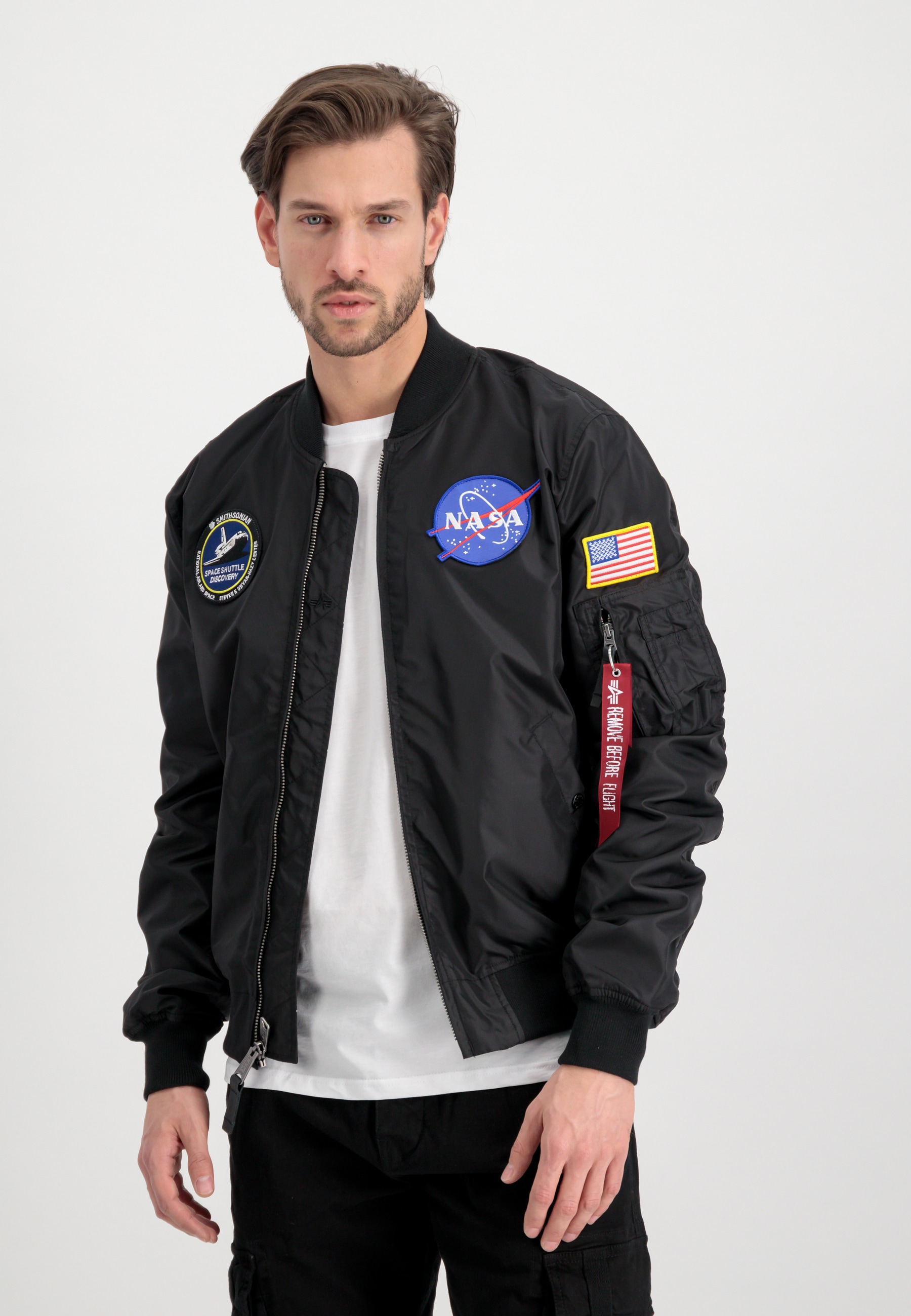 Alpha Industries Bomberjacke »Alpha Industries Men - Bomber Jackets MA-1 TT NASA Reversible II« von alpha industries