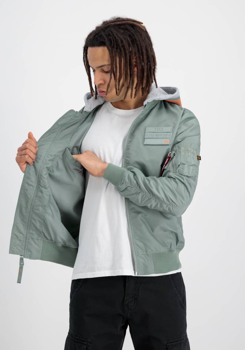 Alpha Industries Bomberjacke »Alpha Industries Men - Bomber Jackets MA-1 TT Hood Custom« von alpha industries