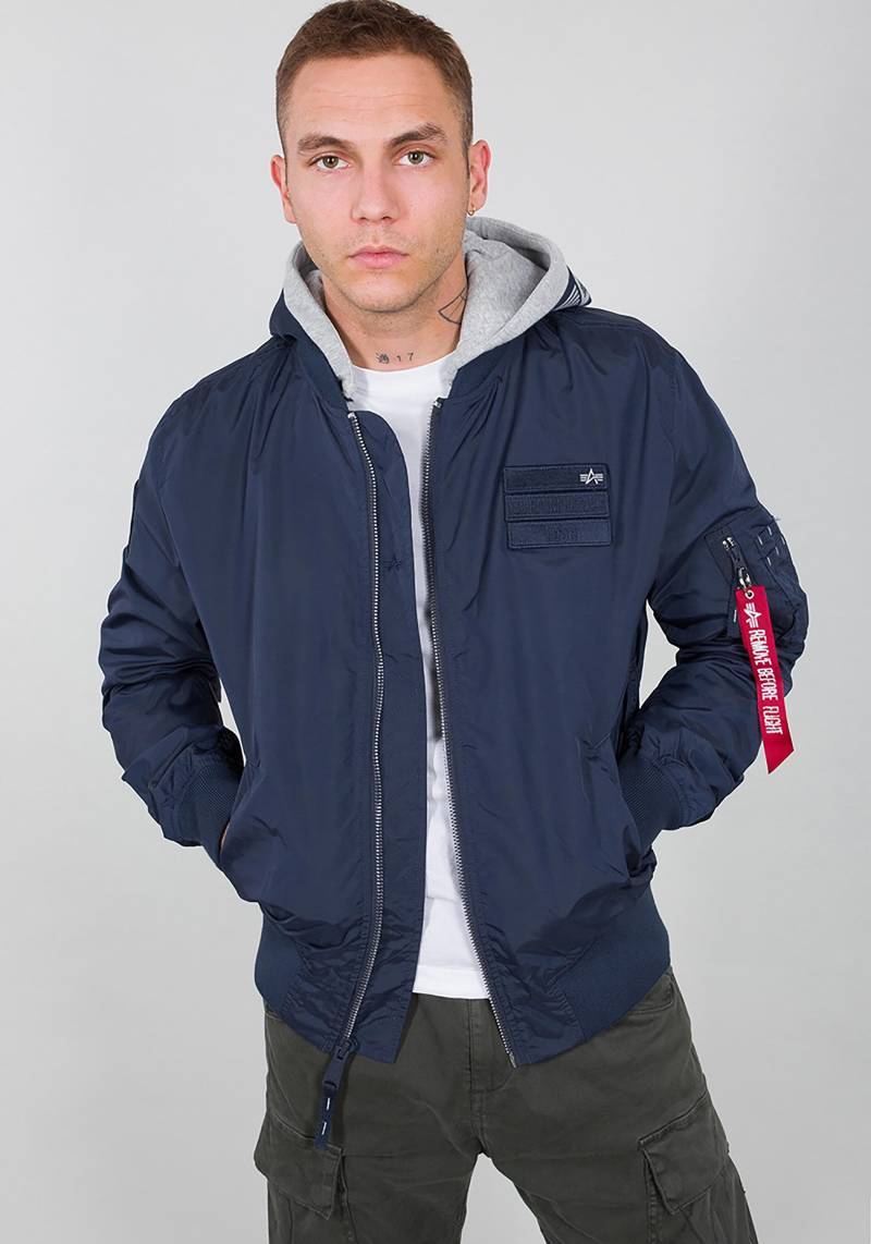 Alpha Industries Bomberjacke »Alpha Industries Men - Bomber Jackets MA-1 TT Hood Custom« von alpha industries