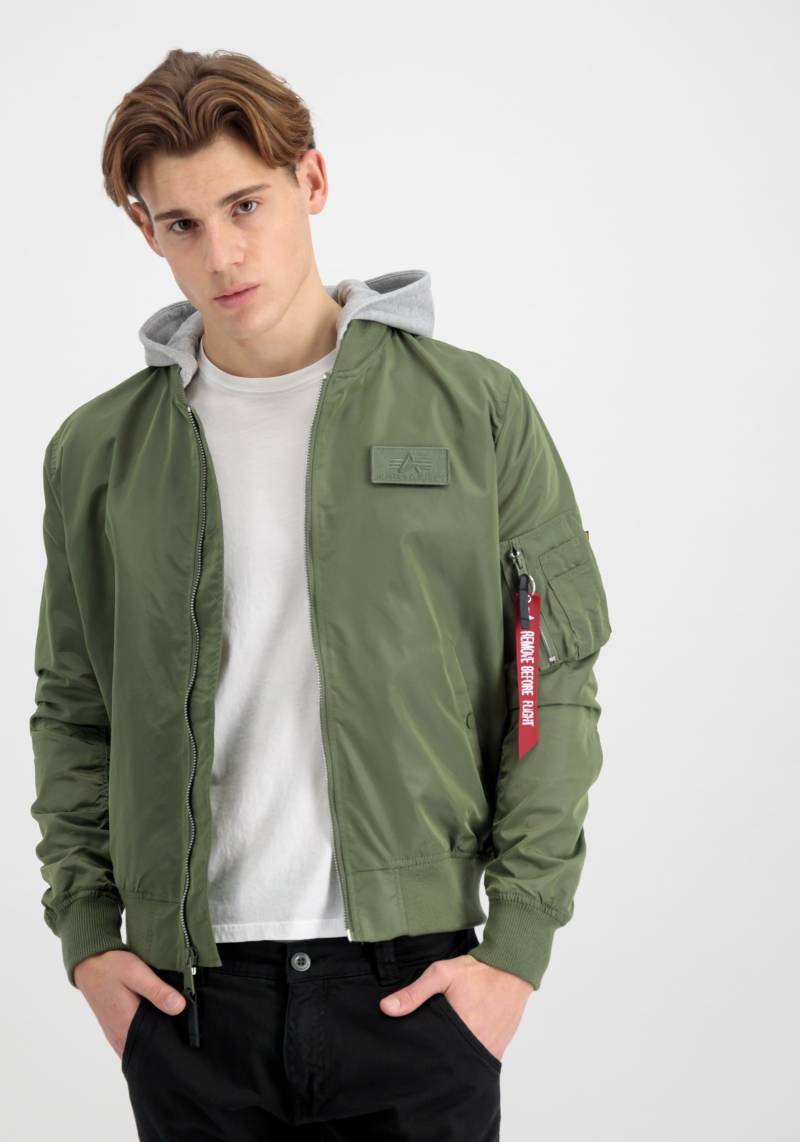 Alpha Industries Bomberjacke »Alpha Industries Men - Bomber Jackets MA-1 TT Hood BP Ref.« von alpha industries