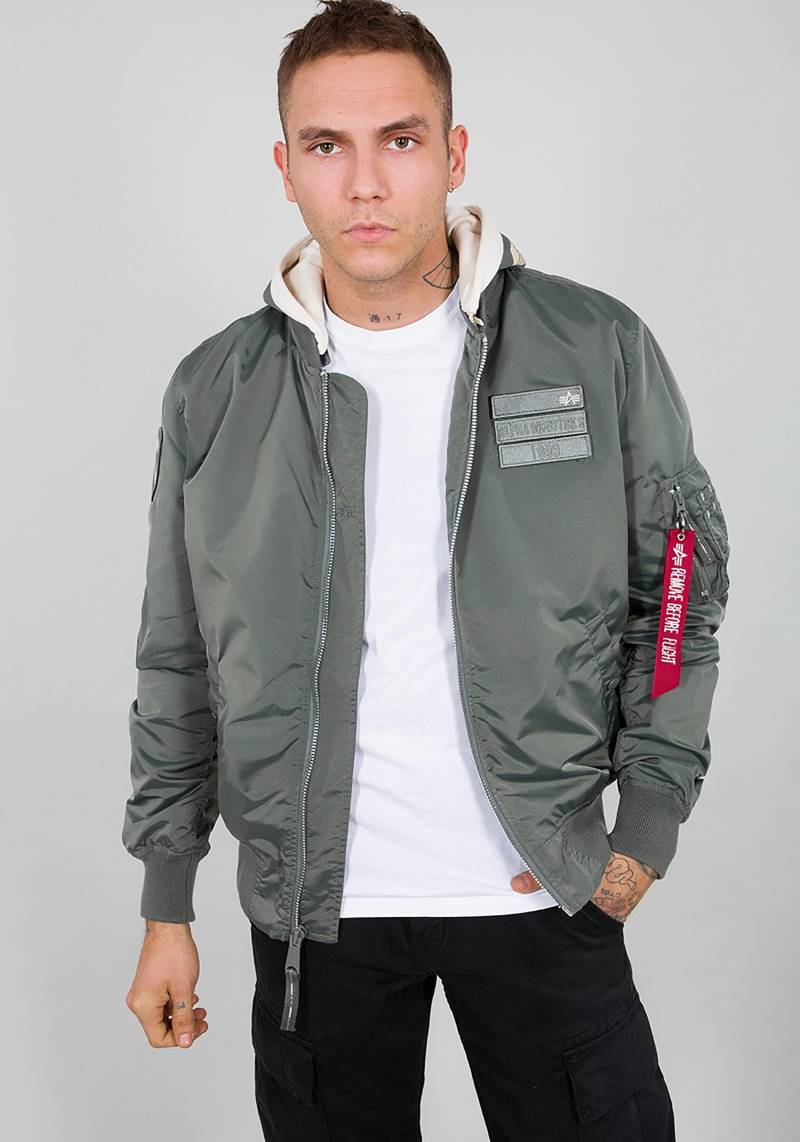 Alpha Industries Bomberjacke »Alpha Industries Men - Bomber Jackets MA-1 TT Hood Custom« von alpha industries