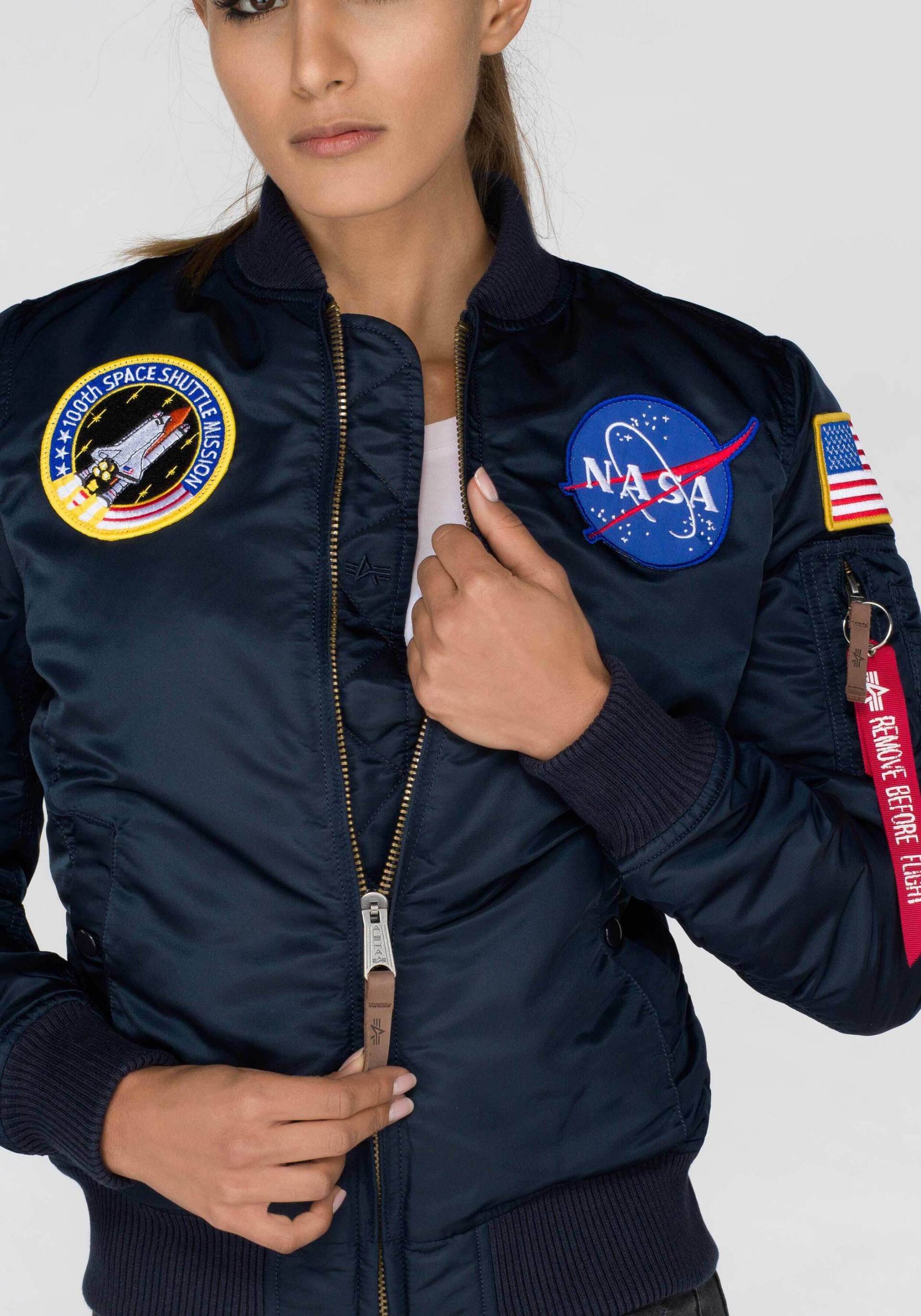 Alpha Industries Bomberjacke »Alpha Industries Women - Bomber Jackets MA-1 VF NASA Wmn« von alpha industries