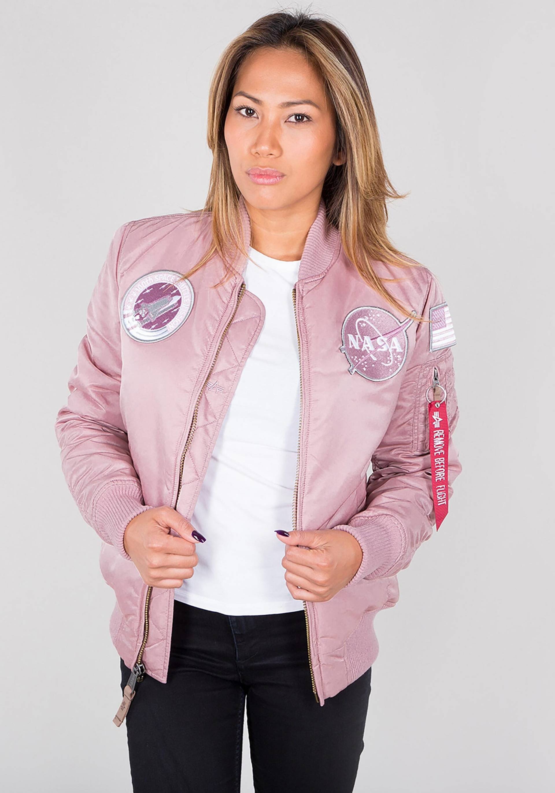 Alpha Industries Bomberjacke »Alpha Industries Women - Bomber Jackets MA-1 VF NASA Wmn« von alpha industries