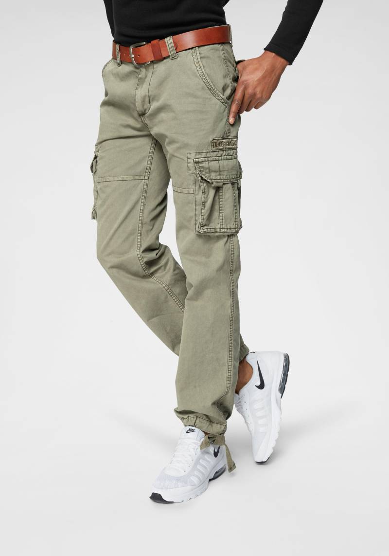 Alpha Industries Cargohose »Jet Pant«, mit seitlichen Cargotaschen und Kordelzug am Beinabschluss von alpha industries