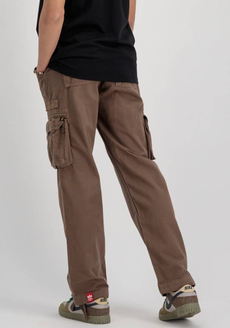 Alpha Industries Cargohose »Jet Pant«, mit seitlichen Cargotaschen und Kordelzug am Beinabschluss von alpha industries