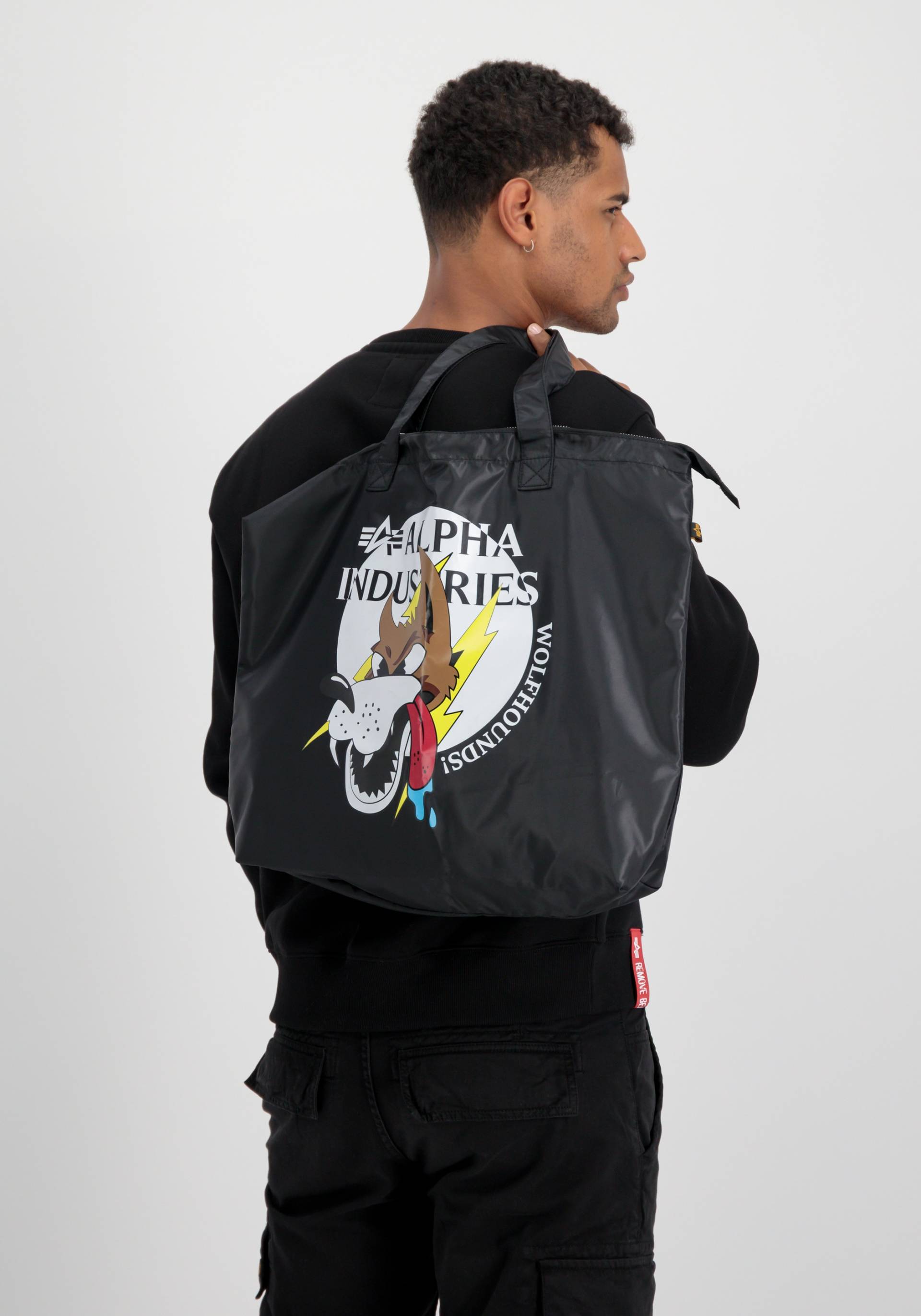 Alpha Industries Daypack »Alpha Industries Accessoires - Bags Wolfhounds Zip Shopper« von alpha industries