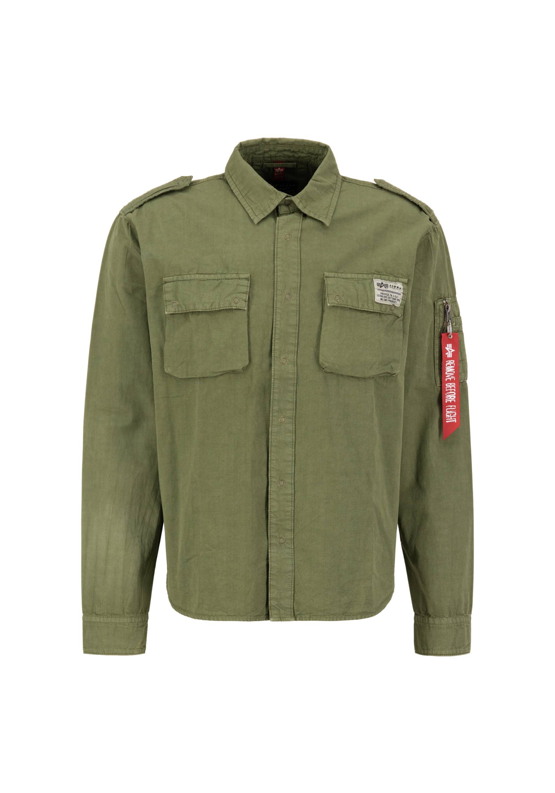 Alpha Industries Oversize-Shirt »Alpha Industries Men - Overshirts Urban Military Shirt« von alpha industries