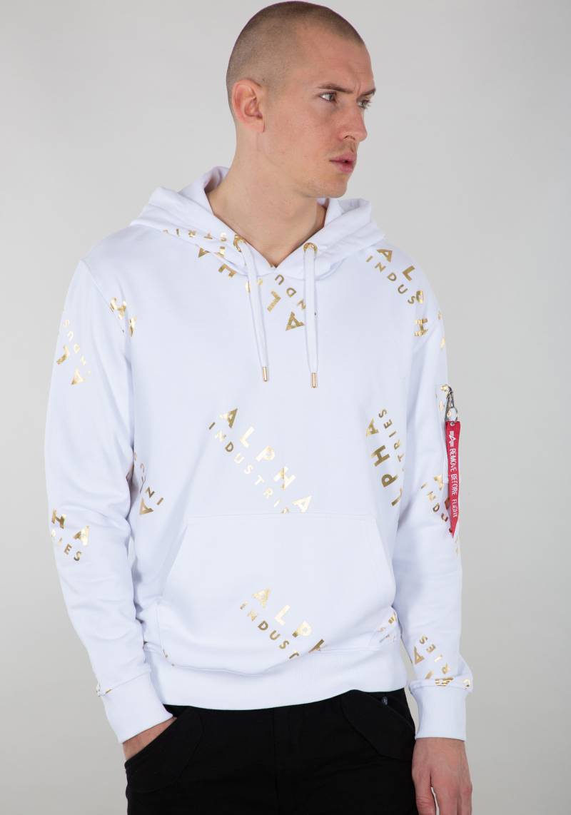 Alpha Industries Hoodie »Alpha Industries Men - Hoodies AOP Hoody Foil Print« von alpha industries