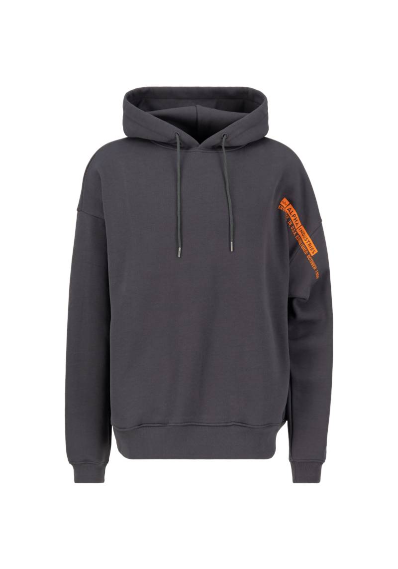 Alpha Industries Hoodie »Alpha Industries Men - Hoodies Flock Logo Hoody« von alpha industries