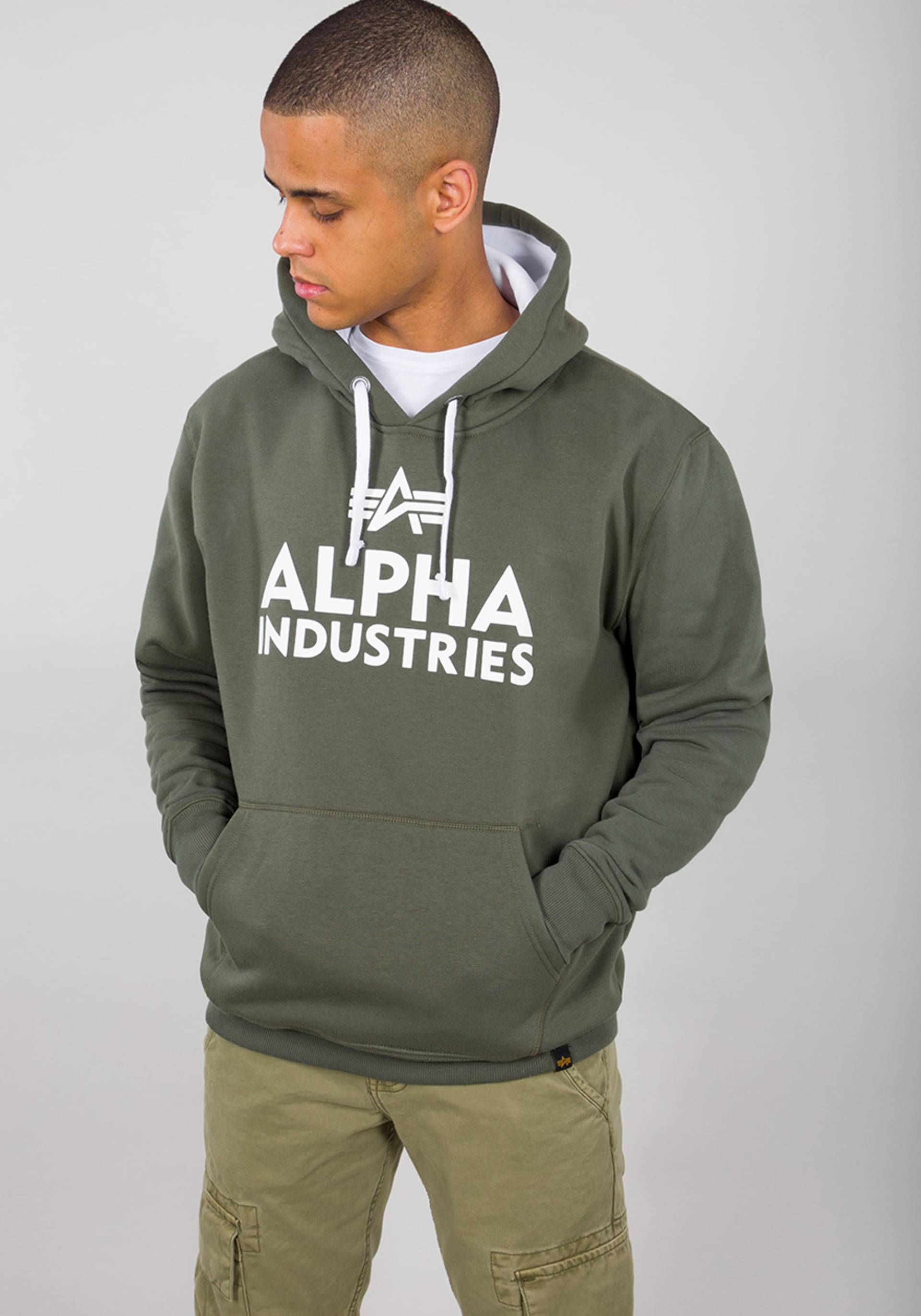 Alpha Industries Hoodie »Alpha Industries Men - Hoodies Foam Print Hoody« von alpha industries