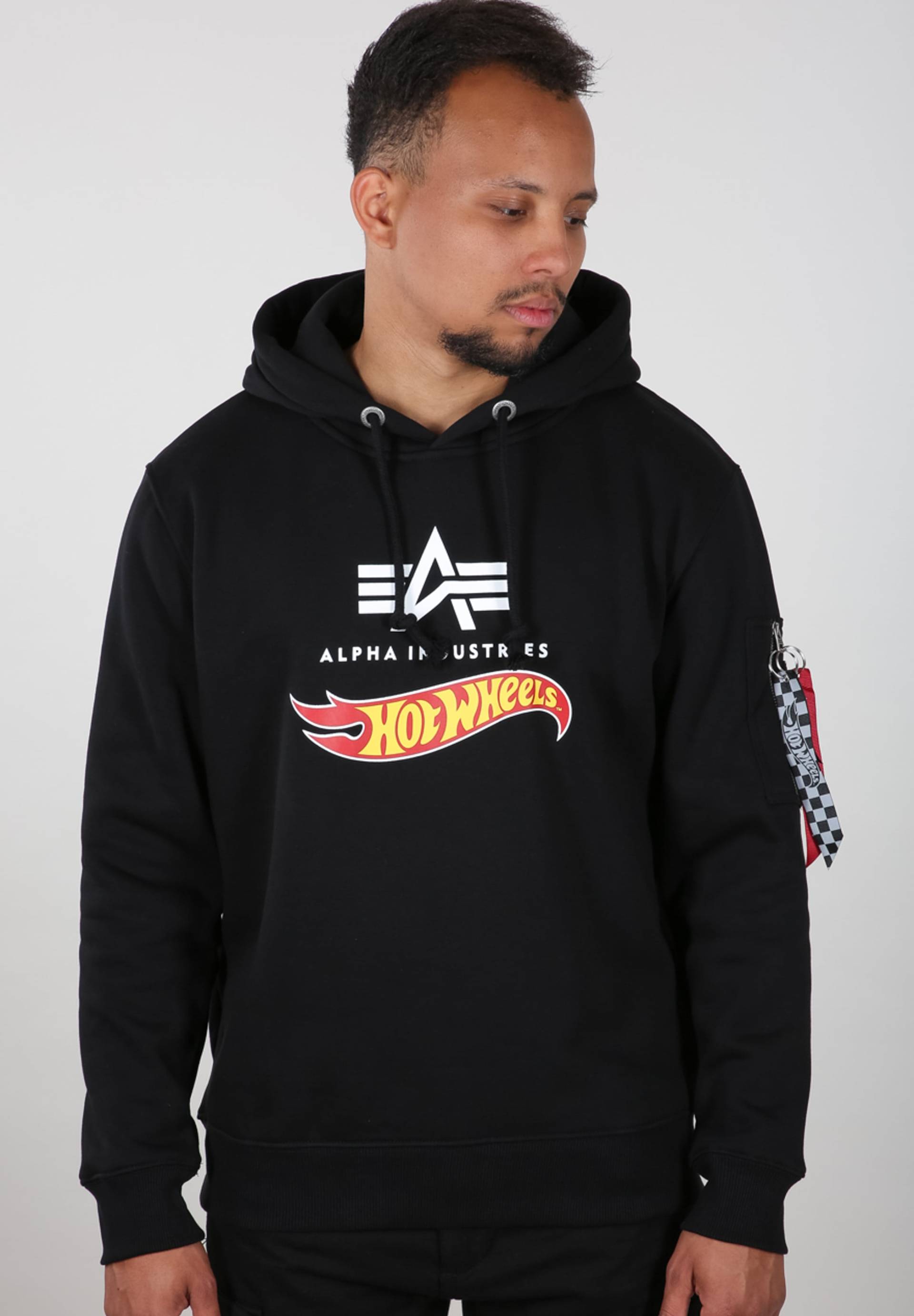 Alpha Industries Hoodie »Alpha Industries Men - Hoodies Hot Wheels Flag Hoodie« von alpha industries