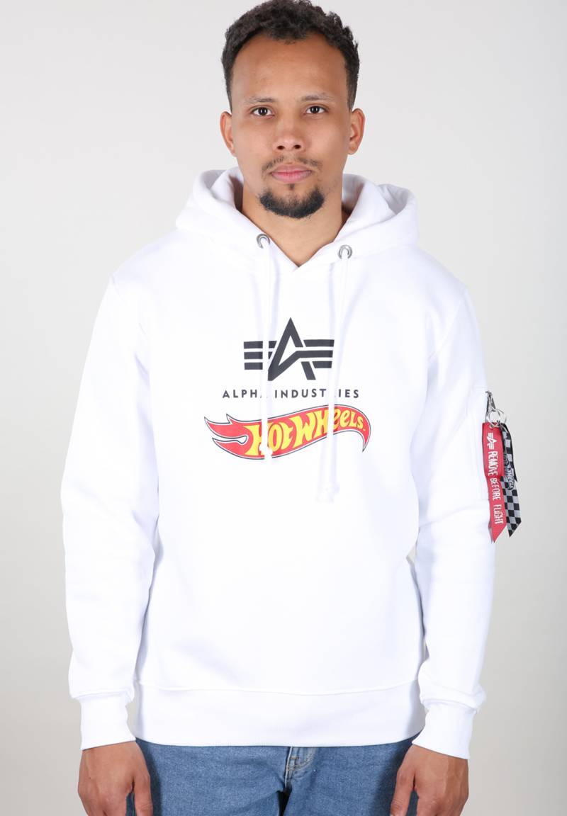 Alpha Industries Hoodie »Alpha Industries Men - Hoodies Hot Wheels Flag Hoodie« von alpha industries