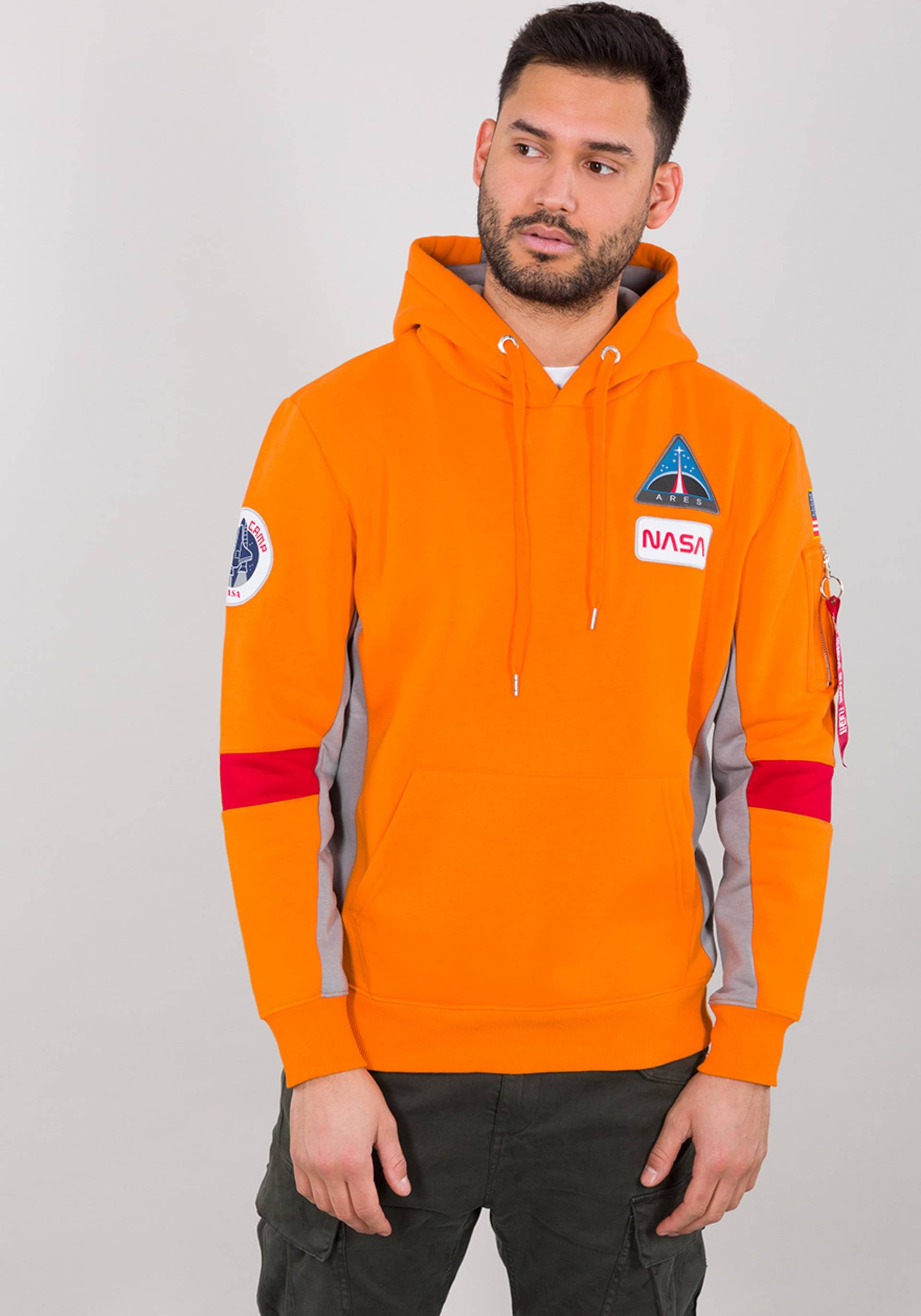 Alpha Industries Hoodie »Alpha Industries Men - Hoodies Space Camp Hoodie« von alpha industries