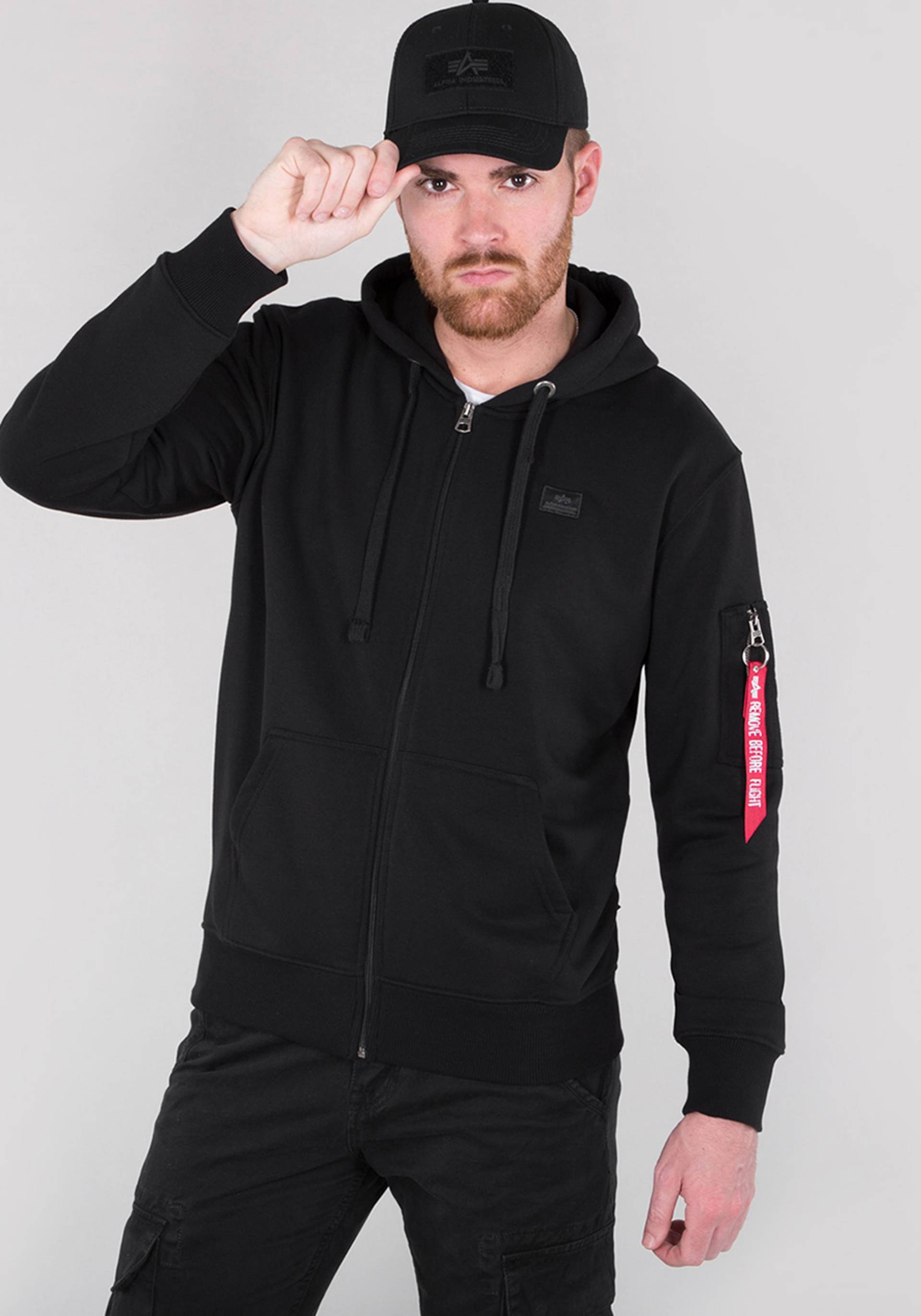 Alpha Industries Hoodie »Alpha Industries Men - Hoodies X-Fit Zip Hoody« von alpha industries