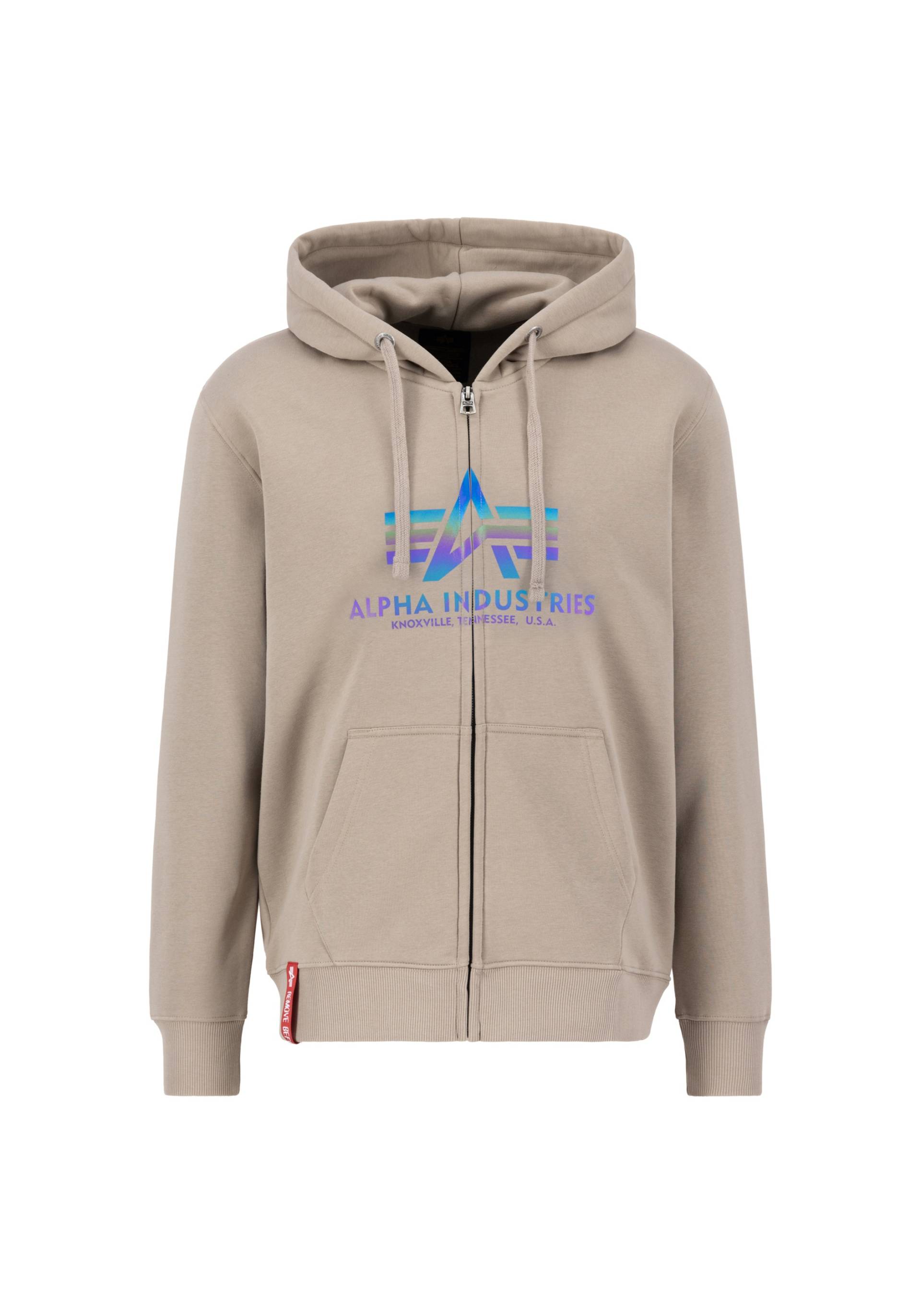 Alpha Industries Hoodie »Alpha Industries Men - Hoodies Basic Zip Hoodie Rainbow Refl.« Alpha Industries Hoodie »Alpha Industries Men - Hoodies Basic Zip Hoodie Rainbow Refl.« von alpha industries