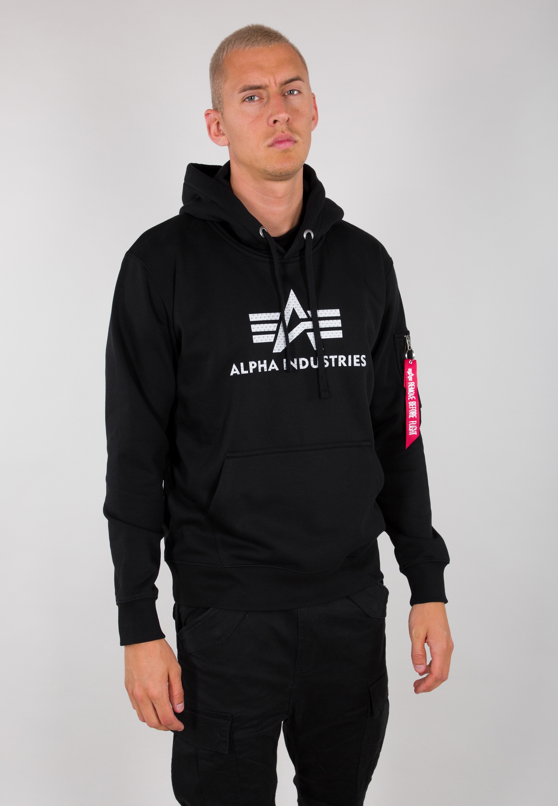 Alpha Industries Hoodie »Alpha Industries Men - Hoodies 3D Logo Hoodie« von alpha industries