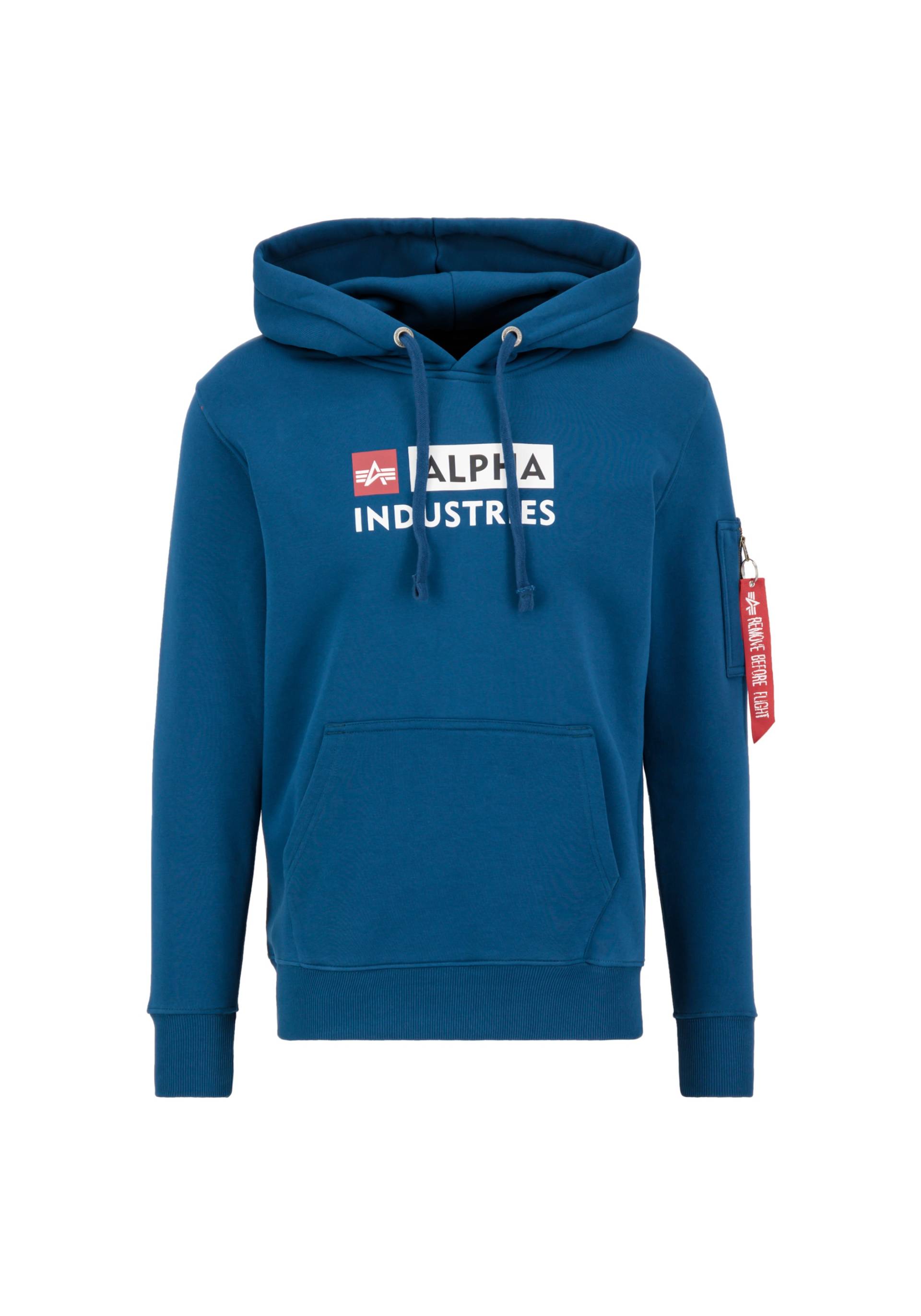 Alpha Industries Hoodie »Alpha Industries Men - Hoodies Alpha Block-Logo Hoodie« von alpha industries