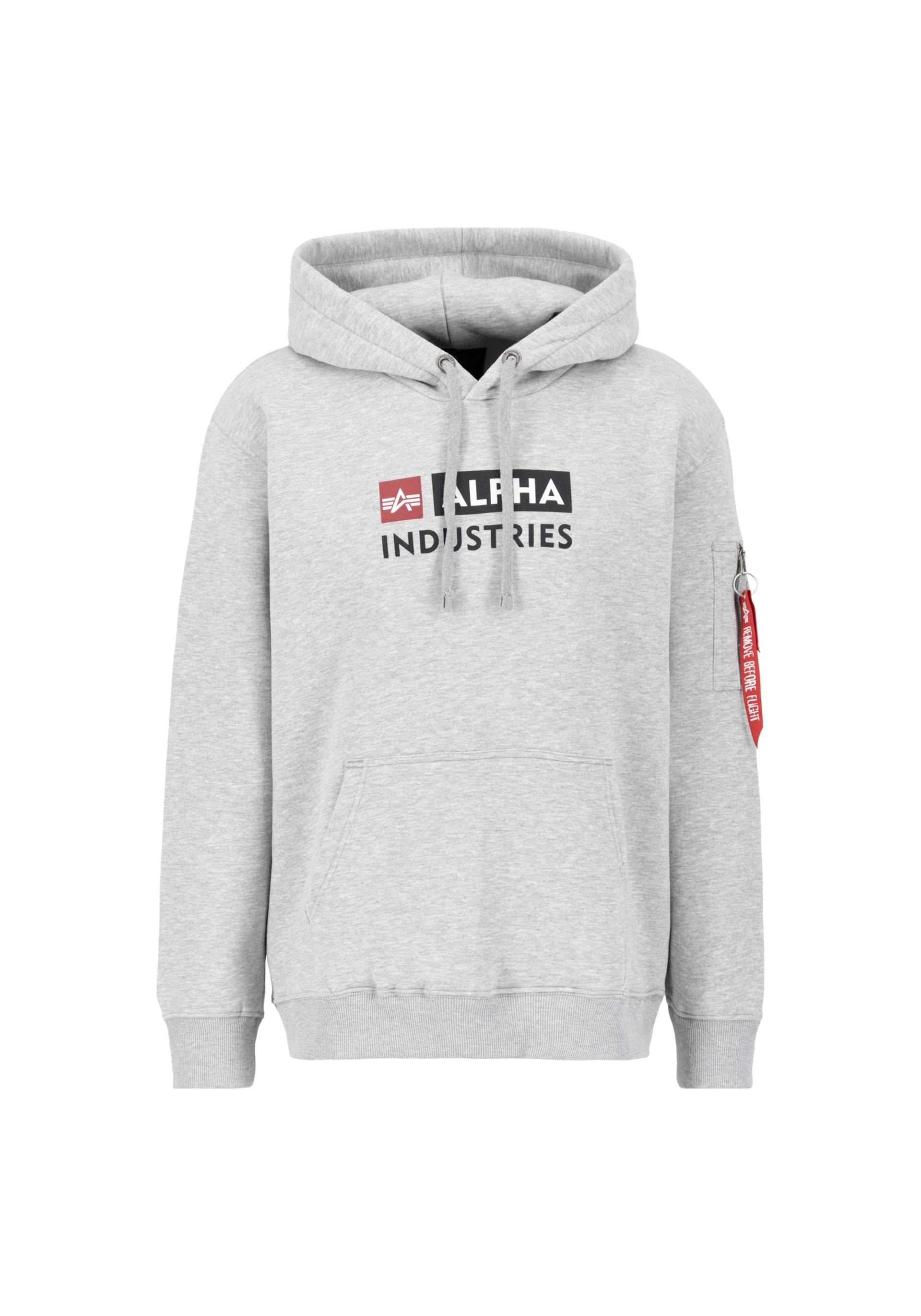 Alpha Industries Hoodie »Alpha Industries Men - Hoodies Alpha Block-Logo Hoody« von alpha industries