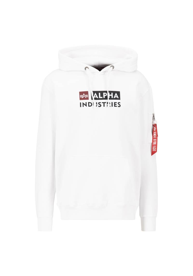 Alpha Industries Hoodie »Alpha Industries Men - Hoodies Alpha Block-Logo Hoodie« von alpha industries