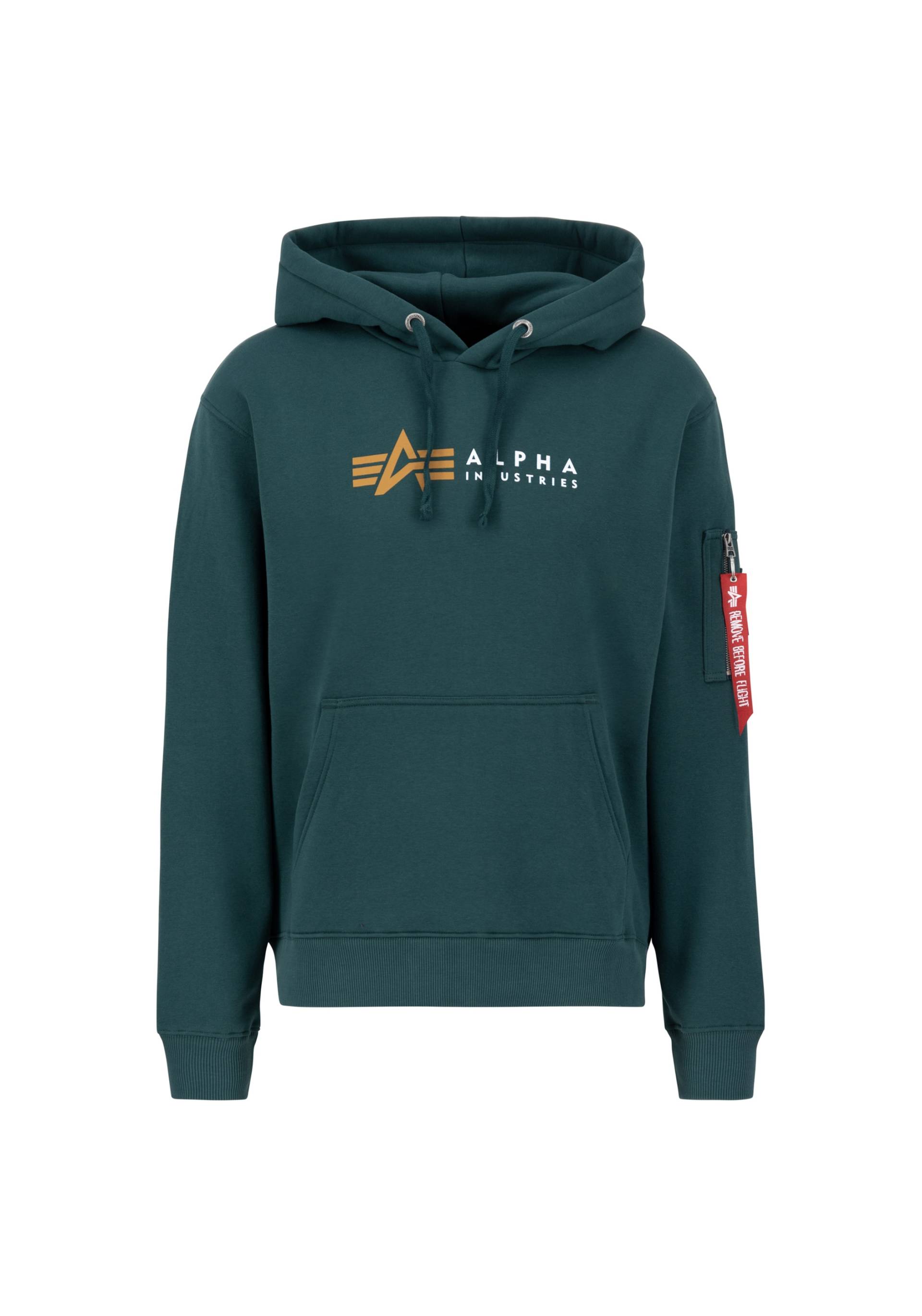 Alpha Industries Hoodie »Alpha Industries Men - Hoodies Alpha Label Hoodie« von alpha industries