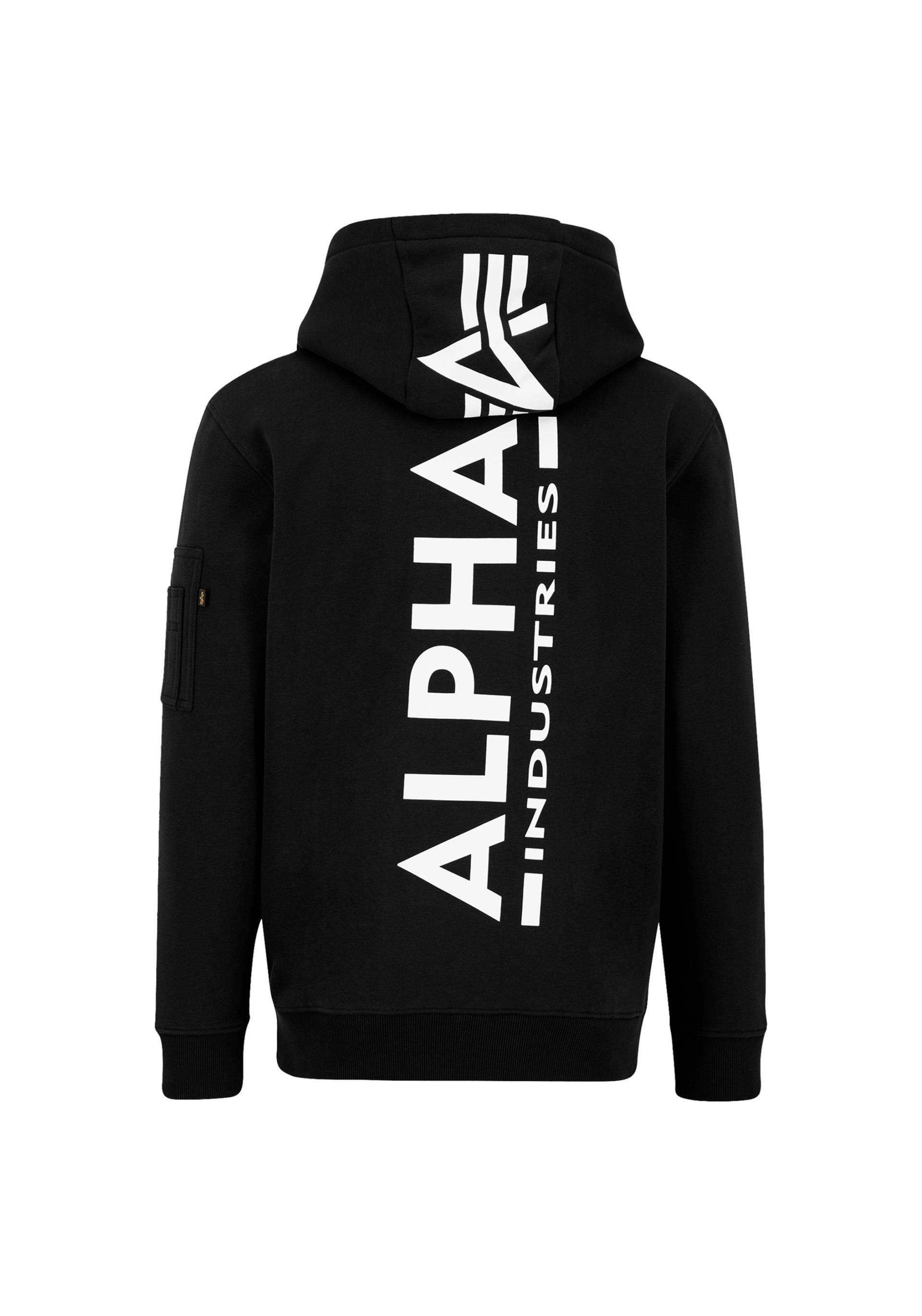 Alpha Industries Hoodie »Alpha Industries Men - Hoodies Back Print Hoodie B&T« von alpha industries