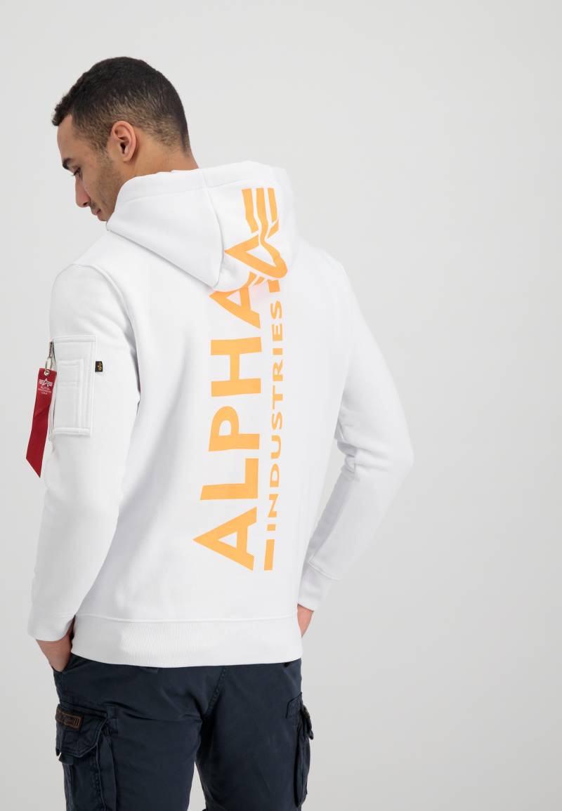 Alpha Industries Hoodie »Alpha Industries Men - Hoodies Back Print Hoodie Neon Print« von alpha industries