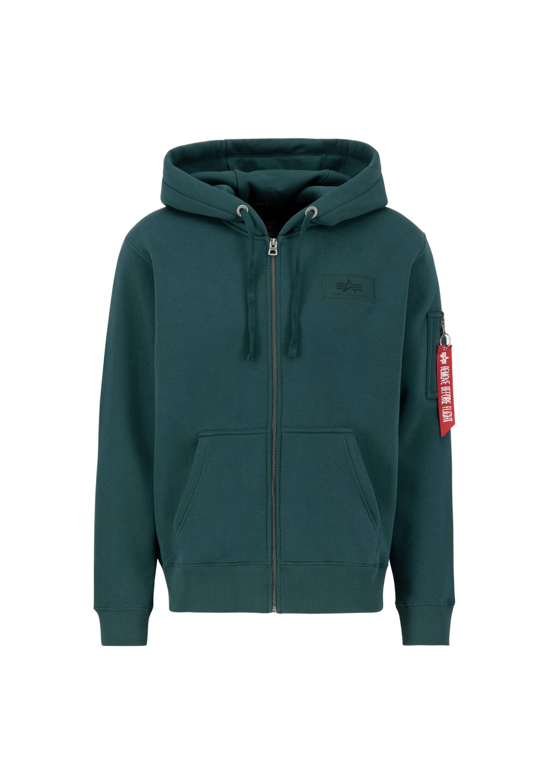 Alpha Industries Hoodie »Alpha Industries Men - Hoodies Back Print Zip Hoodie« von alpha industries