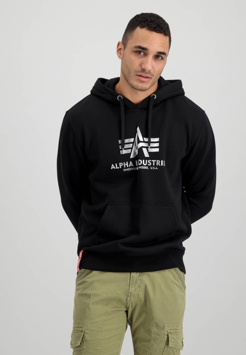 Alpha Industries Hoodie »Alpha Industries Men - Hoodies Basic Hoody Foil Print« von alpha industries