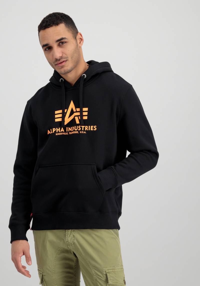 Alpha Industries Hoodie »Alpha Industries Men - Hoodies Basic Hoodie Neon Print« von alpha industries