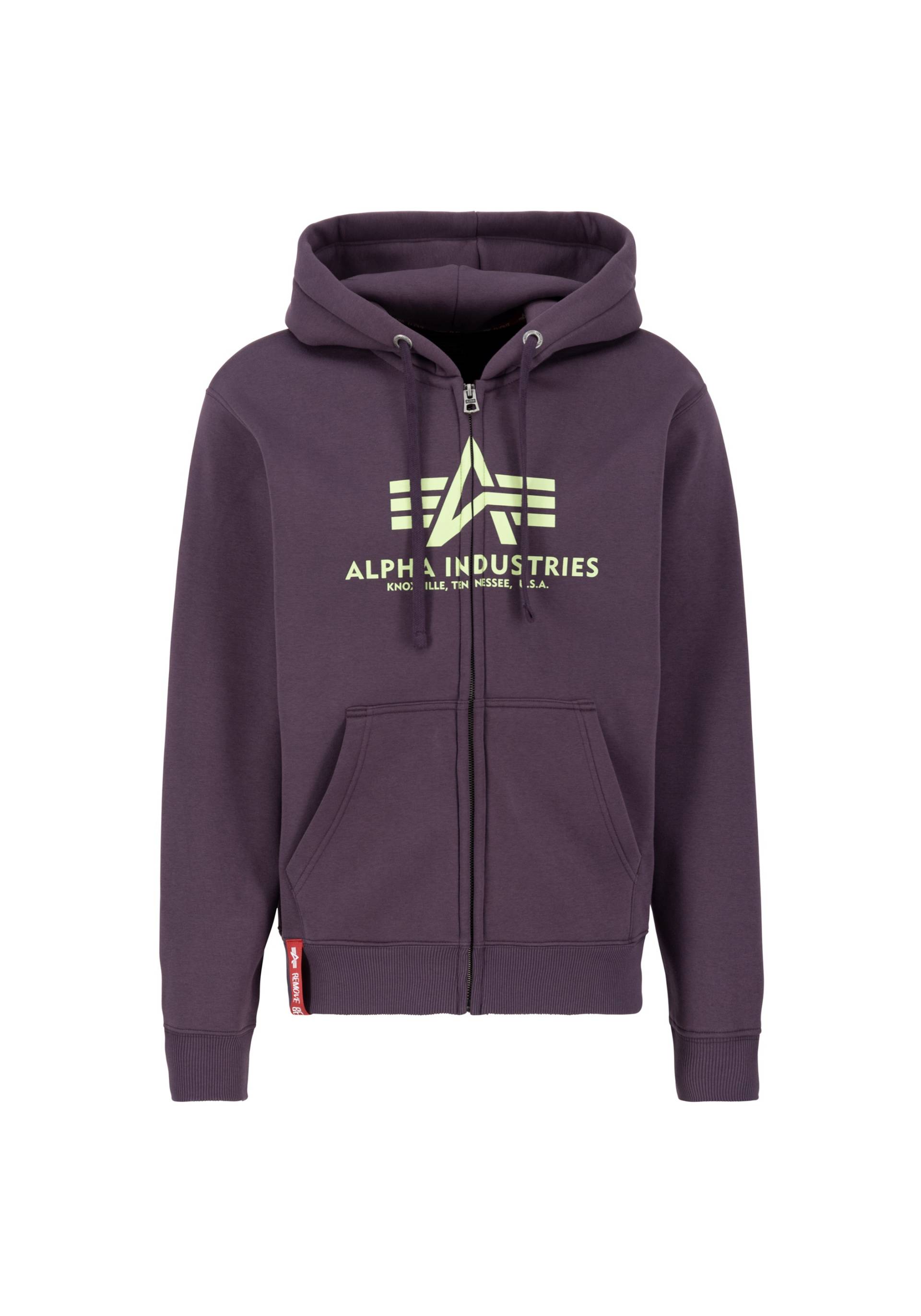 Alpha Industries Hoodie »Alpha Industries Men - Hoodies Basic Zip Hoodie« von alpha industries